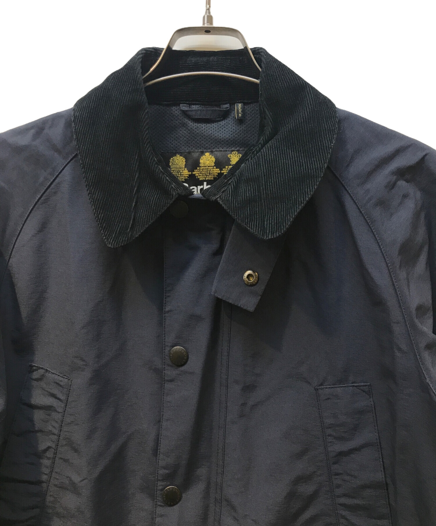 中古・古着通販】Barbour (バブアー) ビデイル ノンオイルド ジャケット ネイビー サイズ:38｜ブランド・古着通販  トレファク公式【TREFAC FASHION】スマホサイト