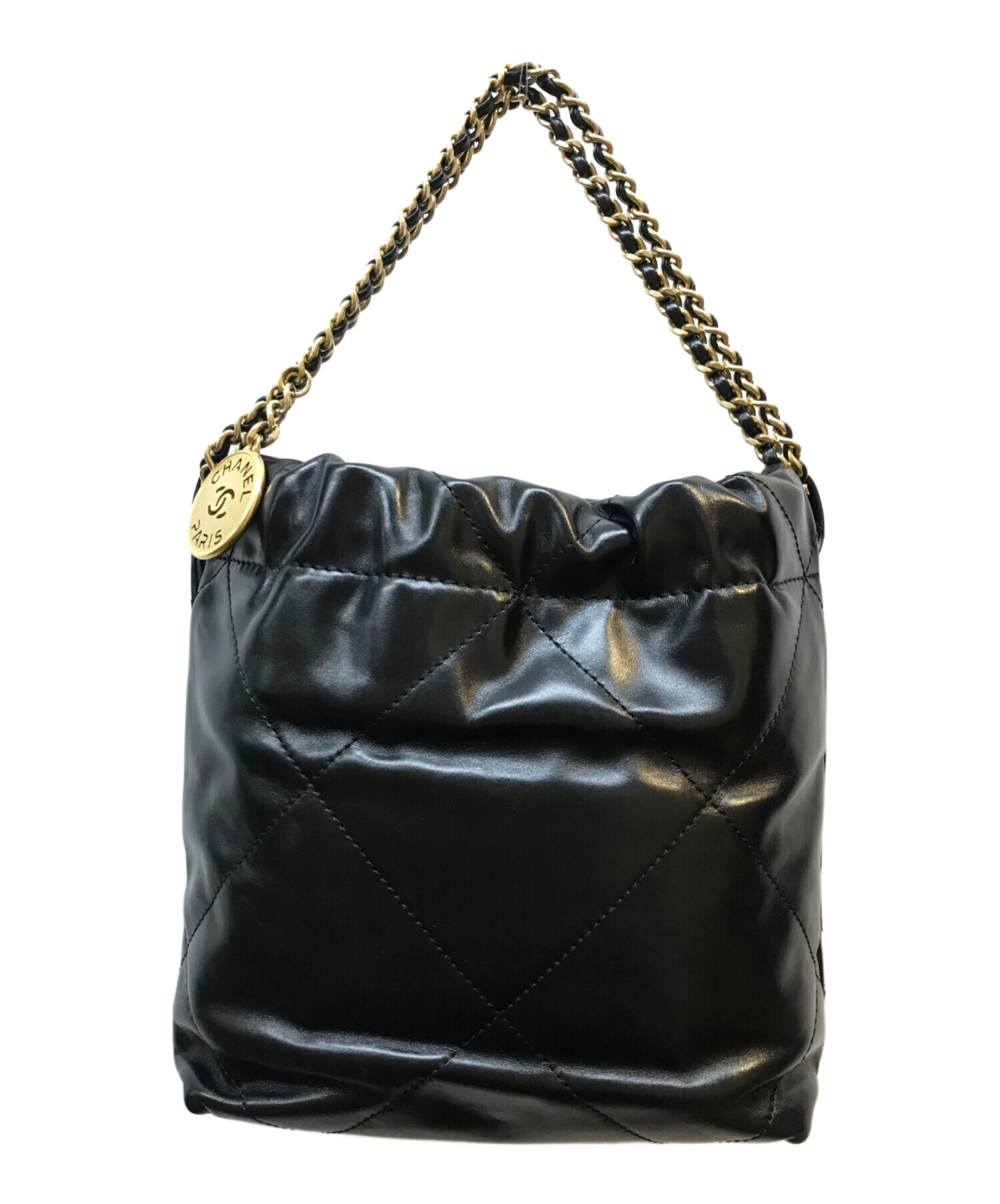 中古・古着通販】CHANEL (シャネル) チェーンショルダーバッグ ブラック｜ブランド・古着通販 トレファク公式【TREFAC  FASHION】スマホサイト