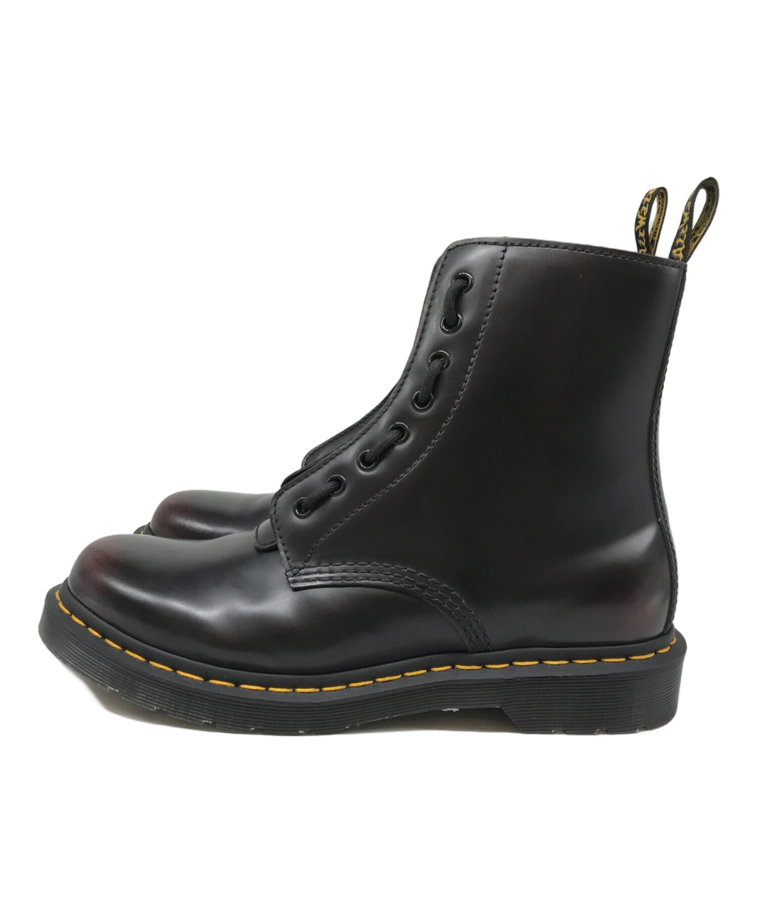 中古・古着通販】Dr.Martens (ドクターマーチン) フロントジップブーツ ブラウン サイズ:UK8｜ブランド・古着通販  トレファク公式【TREFAC FASHION】スマホサイト