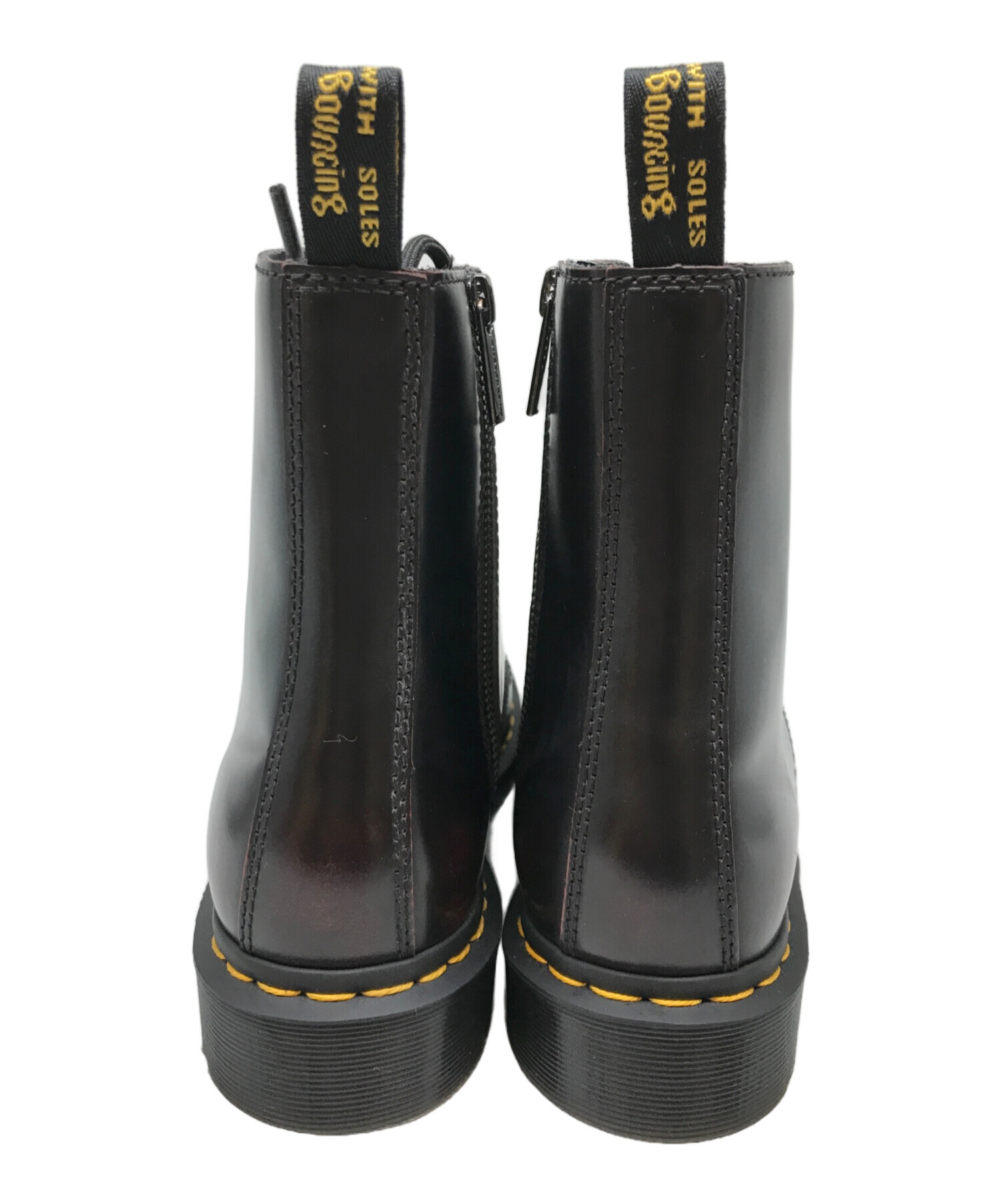 中古・古着通販】Dr.Martens (ドクターマーチン) フロントジップブーツ ブラウン サイズ:UK8｜ブランド・古着通販  トレファク公式【TREFAC FASHION】スマホサイト