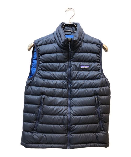 中古・古着通販】Patagonia (パタゴニア) ダウンセーターベスト ネイビー サイズ:S｜ブランド・古着通販 トレファク公式【TREFAC  FASHION】スマホサイト