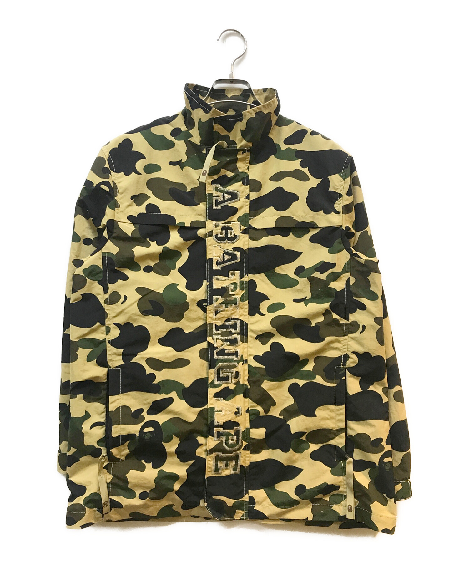 中古】【メンズ】A 煩かっ BATHING APE/ア ベイシングエイプ/チェック/マウンテンパーカー/サイズM