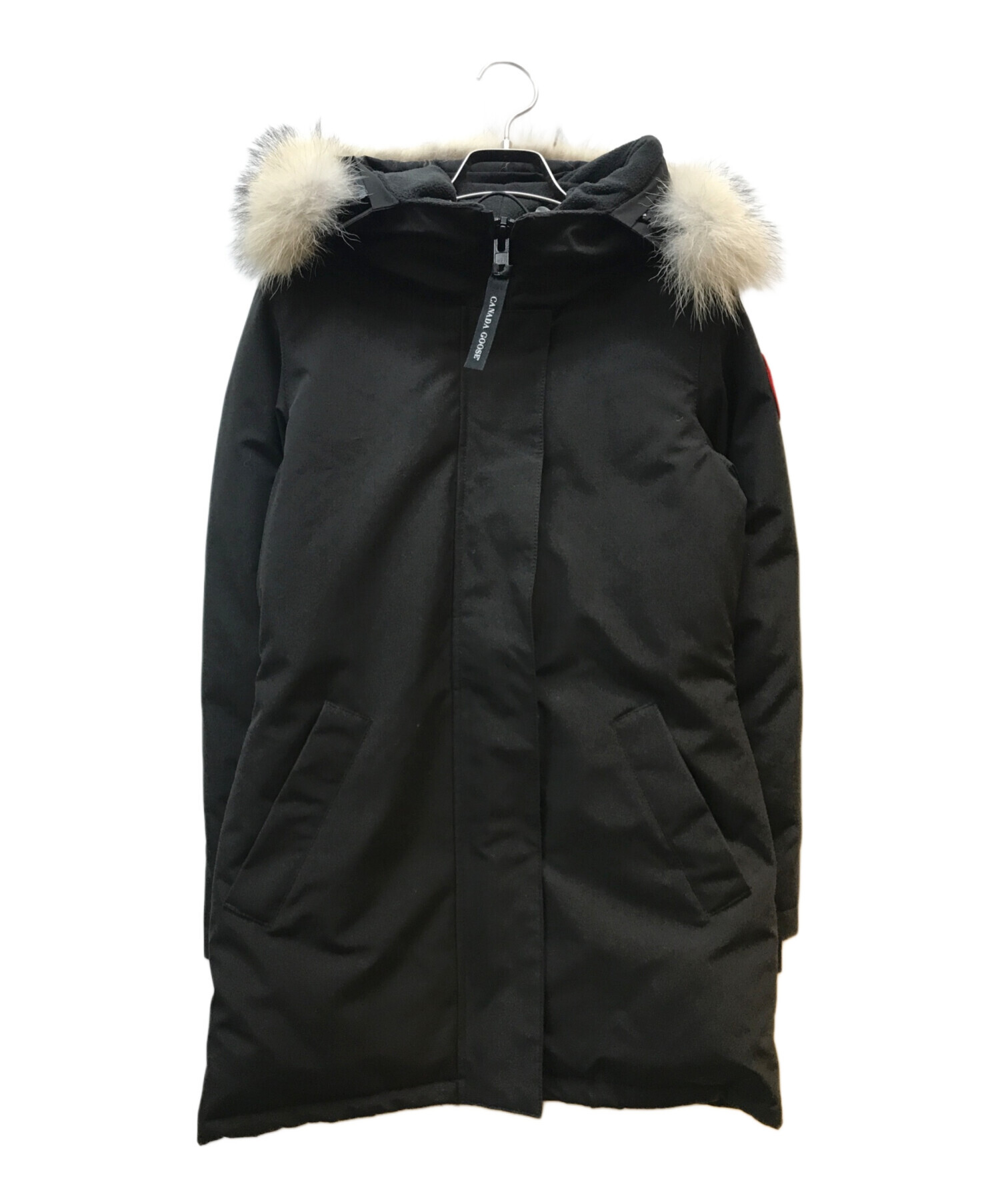 CANADA GOOSE (カナダグース) VICTORIA PARKA ブラック サイズ:XS