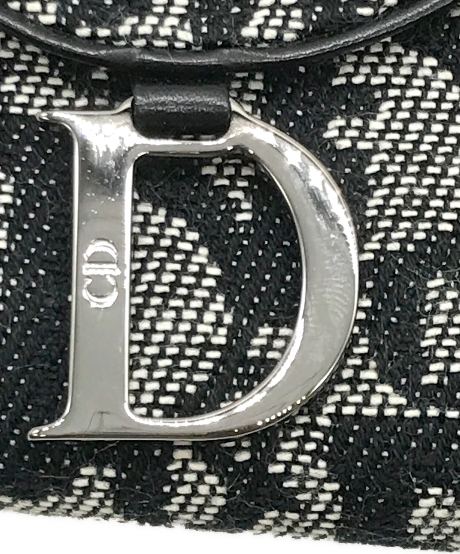 中古・古着通販】Christian Dior (クリスチャン ディオール) トロッター柄サドルカードケース ネイビー｜ブランド・古着通販  トレファク公式【TREFAC FASHION】スマホサイト