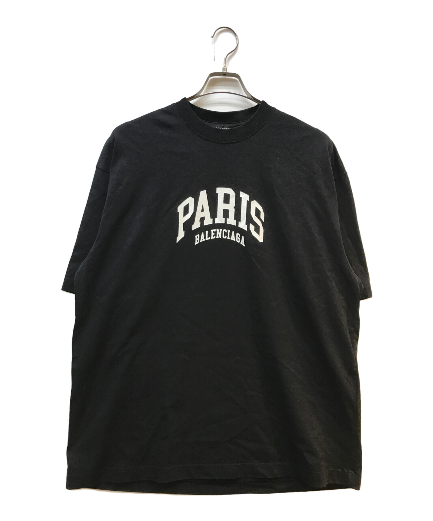 中古・古着通販】BALENCIAGA (バレンシアガ) Cities Paris Tシャツ ブラック サイズ:S｜ブランド・古着通販  トレファク公式【TREFAC FASHION】スマホサイト