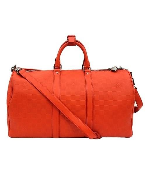 中古・古着通販】LOUIS VUITTON (ルイ・ヴィトン) ボストンバッグ オレンジ ダミエアンフィニ FO3111｜ブランド・古着通販  トレファク公式【TREFAC FASHION】スマホサイト