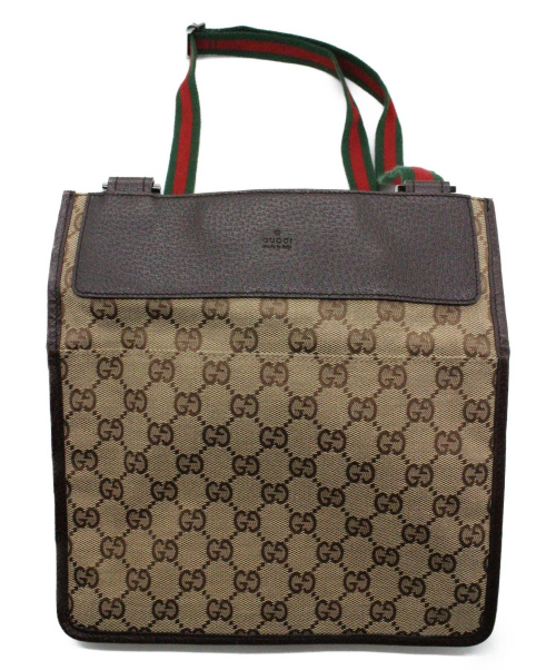 【中古・古着通販】GUCCI (グッチ) GGキャンバスショルダーバッグ