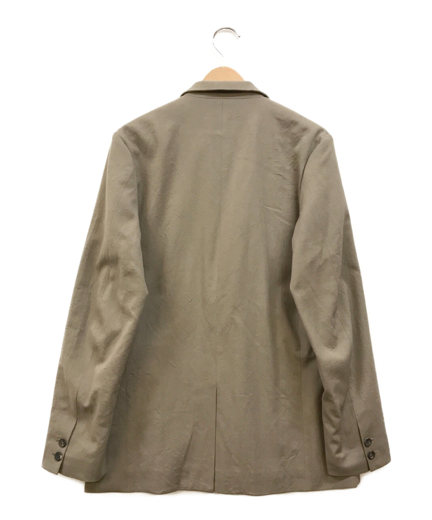 YANTOR (ヤントル) Wash Wool Jacket ベージュ サイズ:M