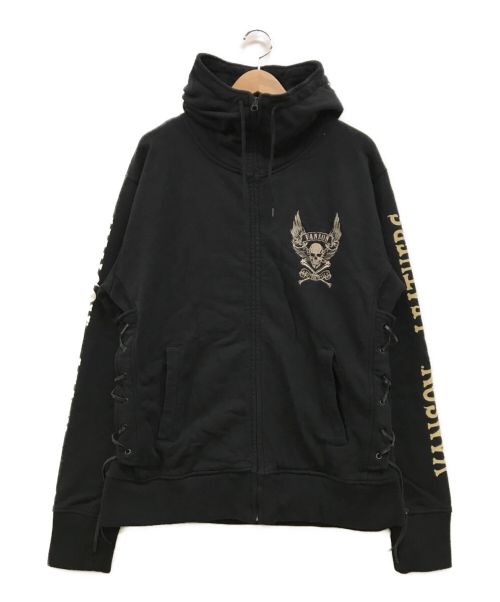 【中古・古着通販】VANSON (バンソン) スカルサイドレースアップ