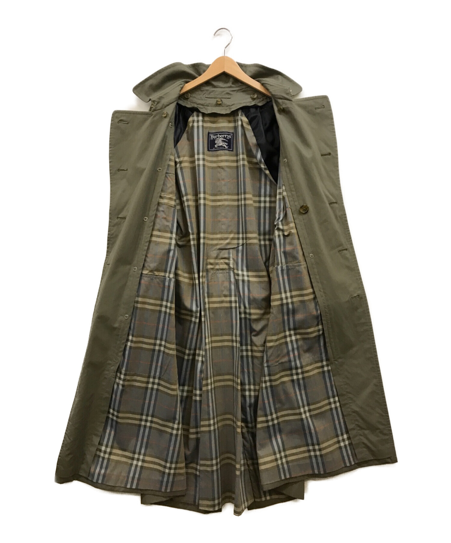 Burberry's (バーバリーズ) [古着]二重襟ライナー付トレンチコート カーキ サイズ:36