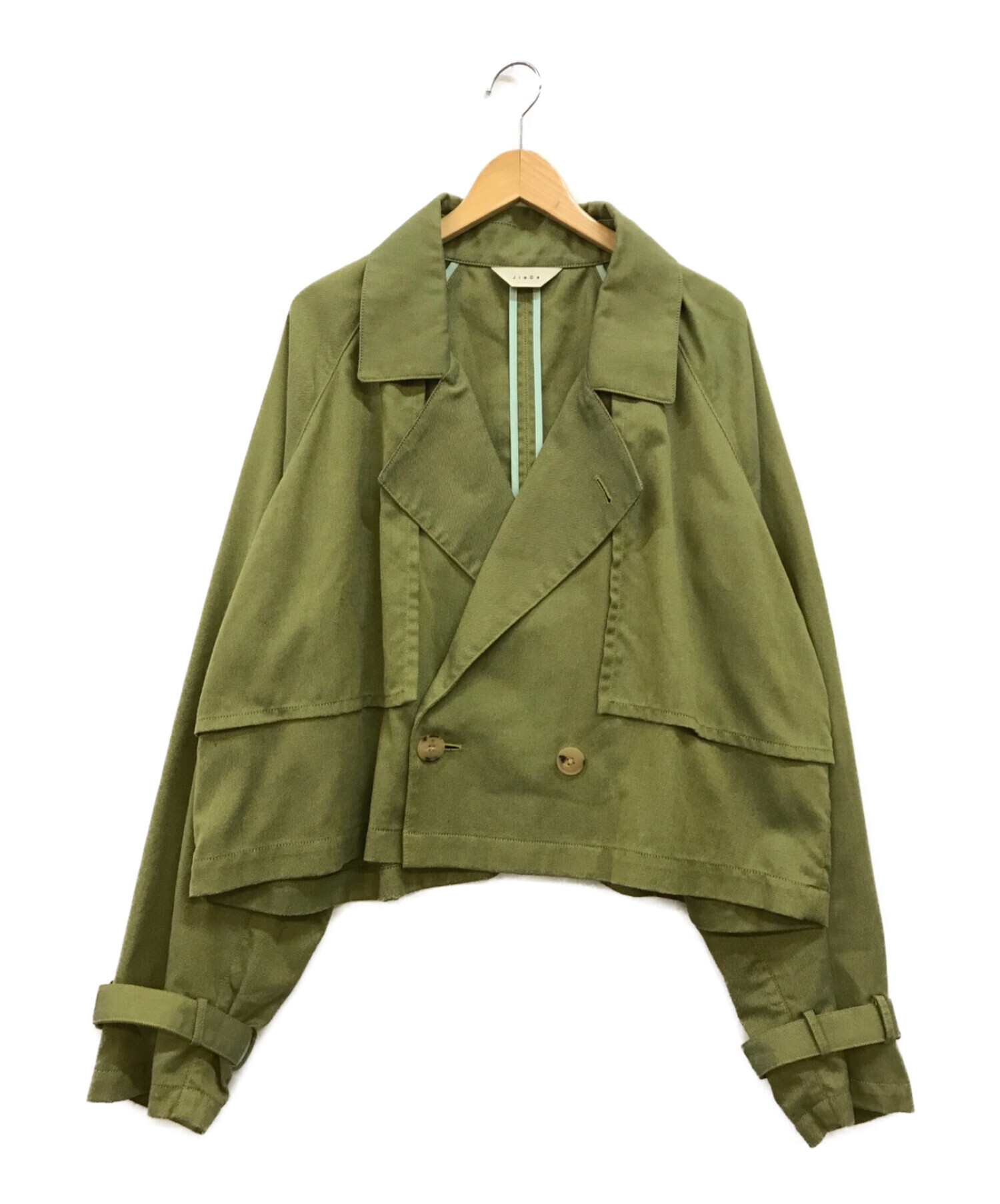 中古・古着通販】jieda (ジエダ) SHORT TRENCH JACKET / SWITCHING