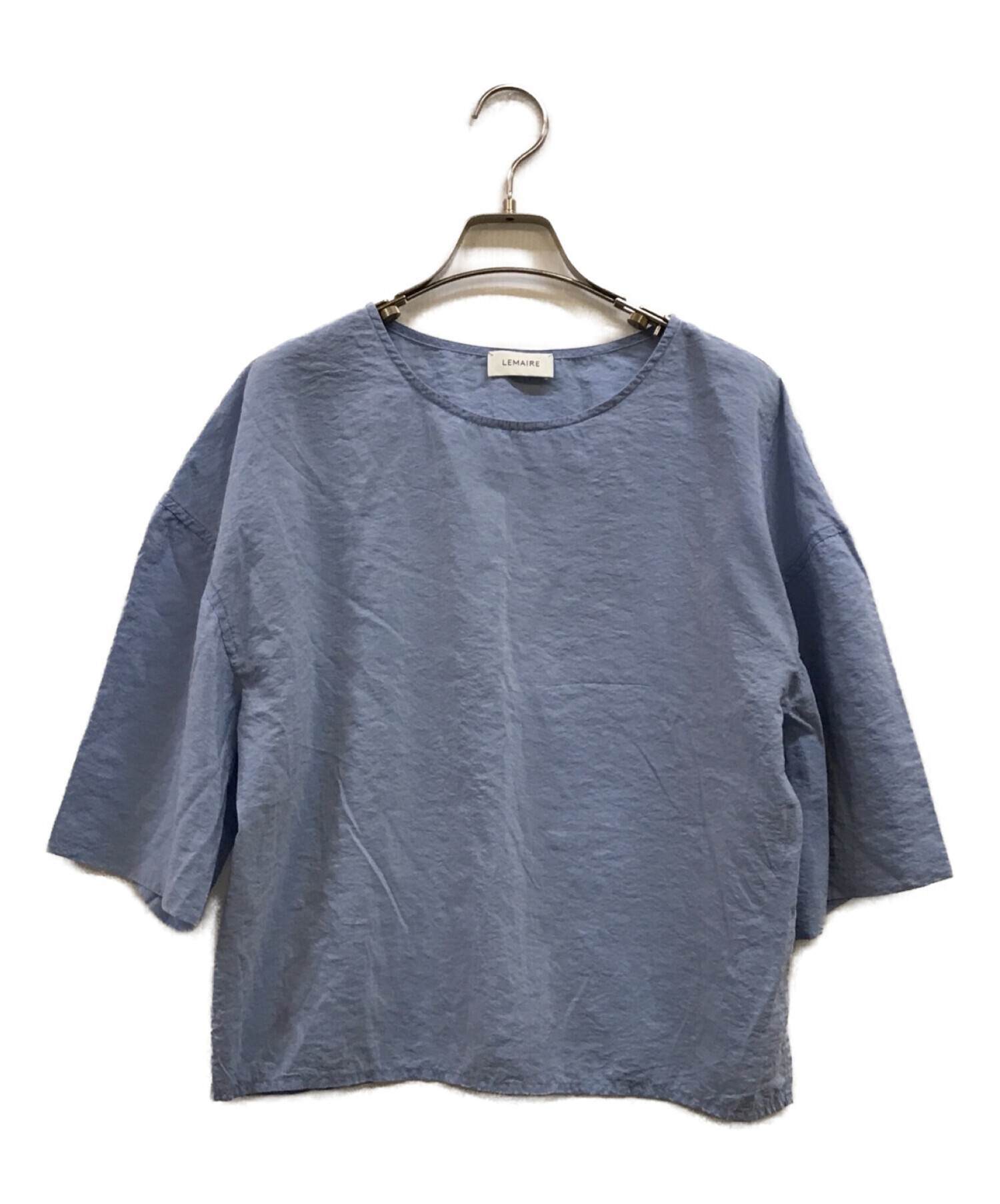 LEMAIRE (ルメール) SHORT SLEEVE THE SHIRT ブルー サイズ:下記参照