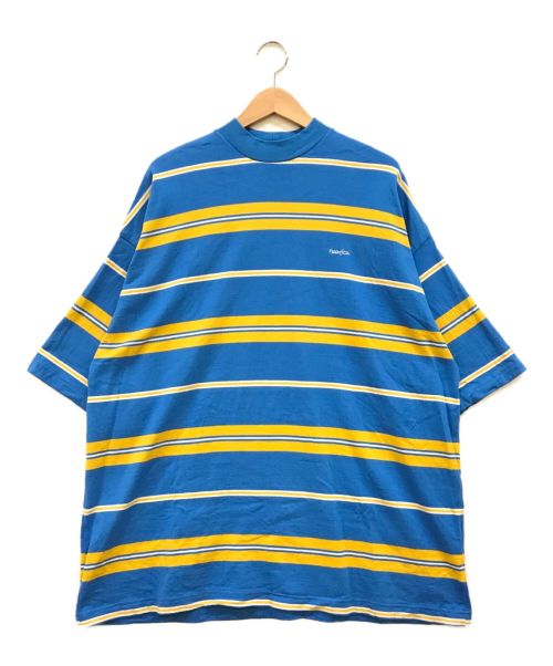 中古・古着通販】NAUTICA (ノーティカ) Multi Border S/S Tee ブルー