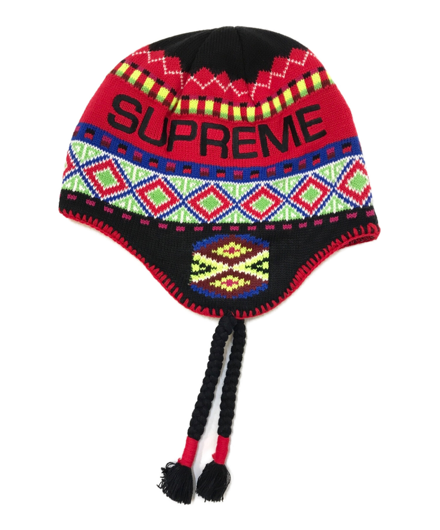 SUPREME (シュプリーム) 17AW Nepali Earflap Beanie レッド