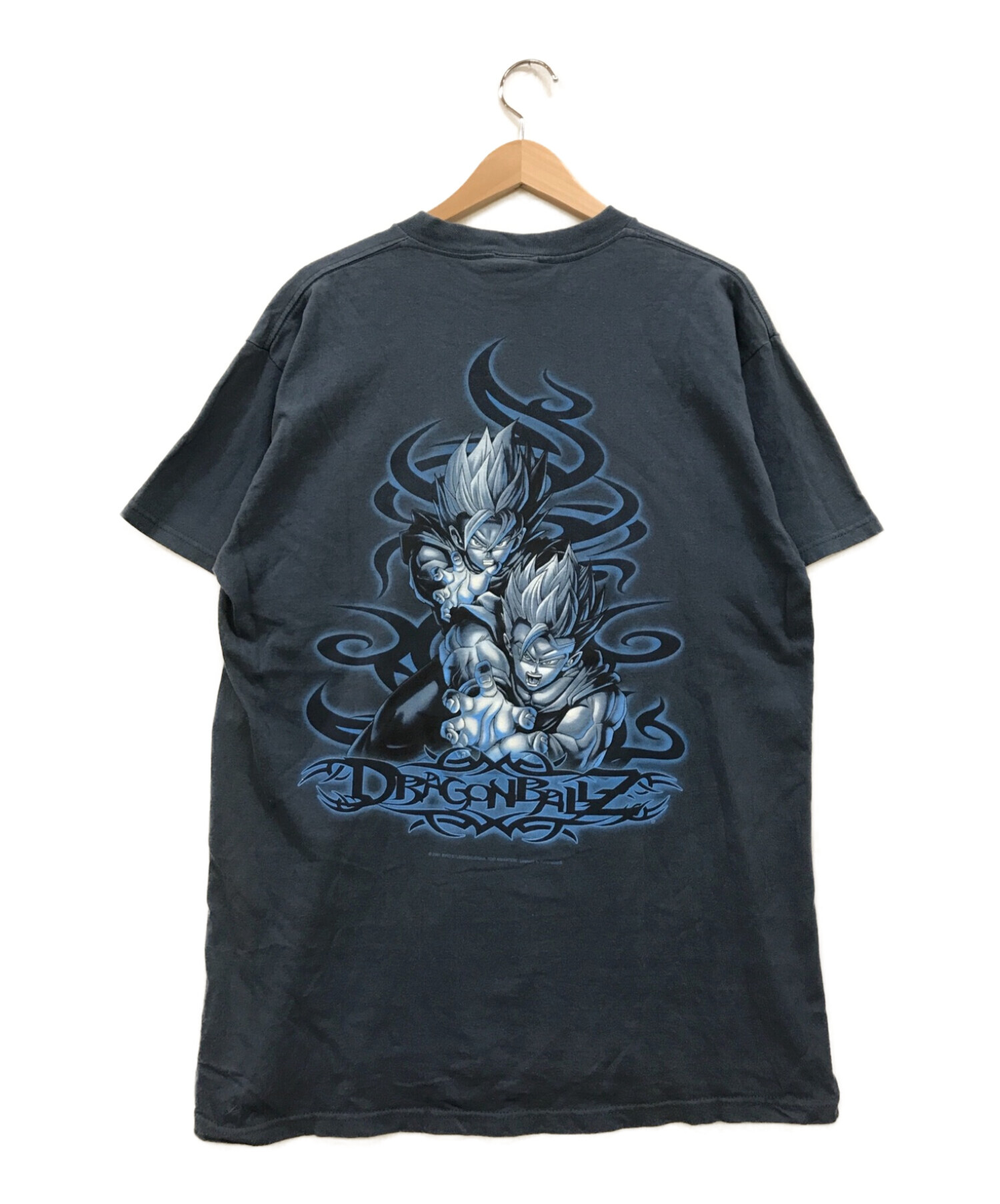 00'S DRAGON BALL Z (ドラゴンボールゼット) [古着]アニメプリントTシャツ ネイビー サイズ:L