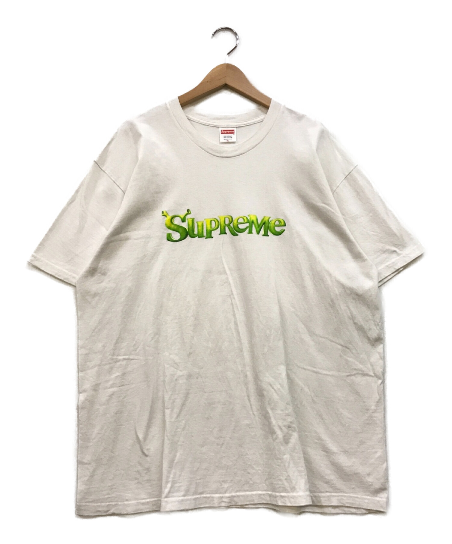 中古・古着通販】SUPREME (シュプリーム) Shrek Tee ホワイト サイズ