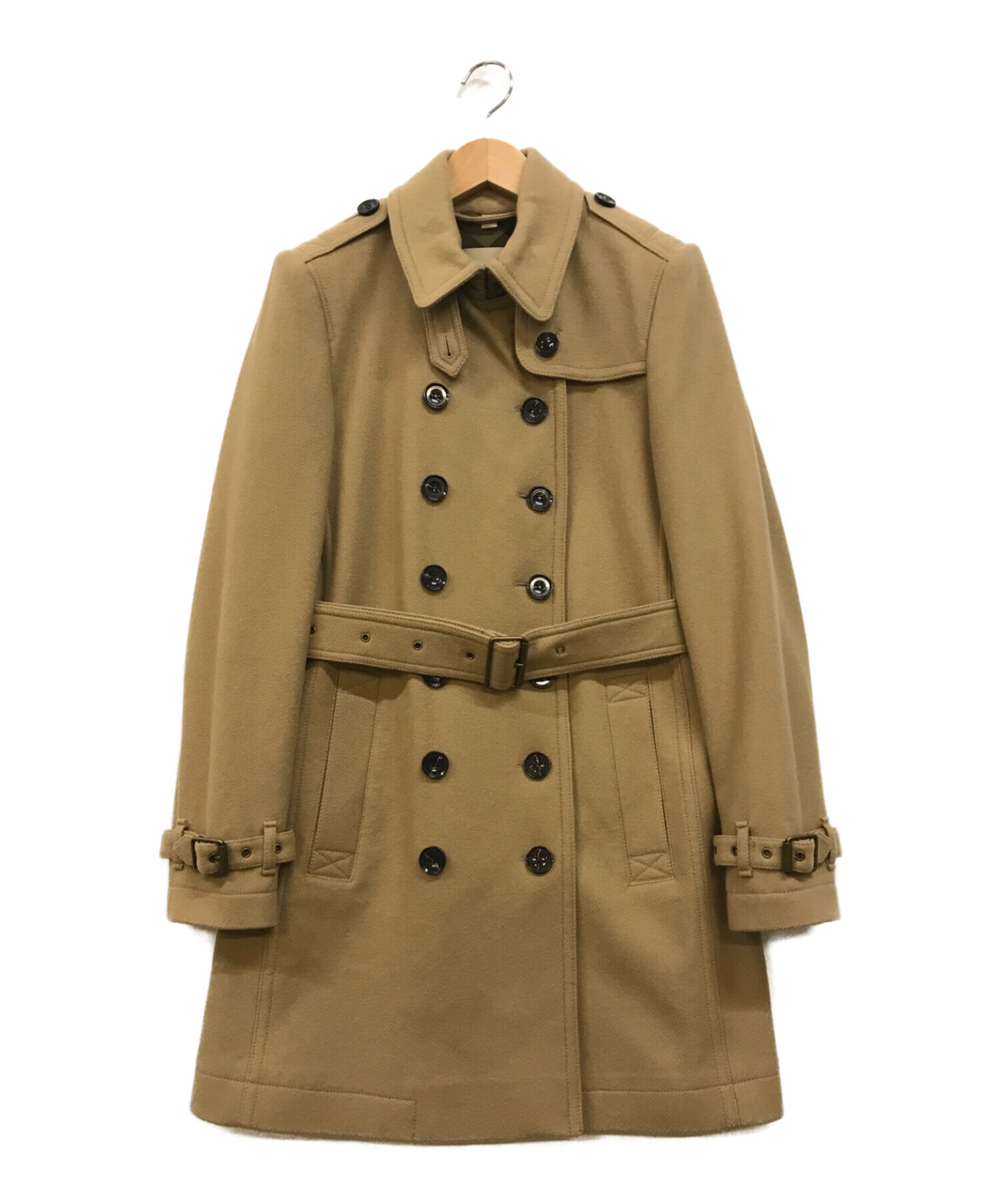 BURBERRY BRIT (バーバリーブリット) ウールダブルコート ブラウン サイズ:M