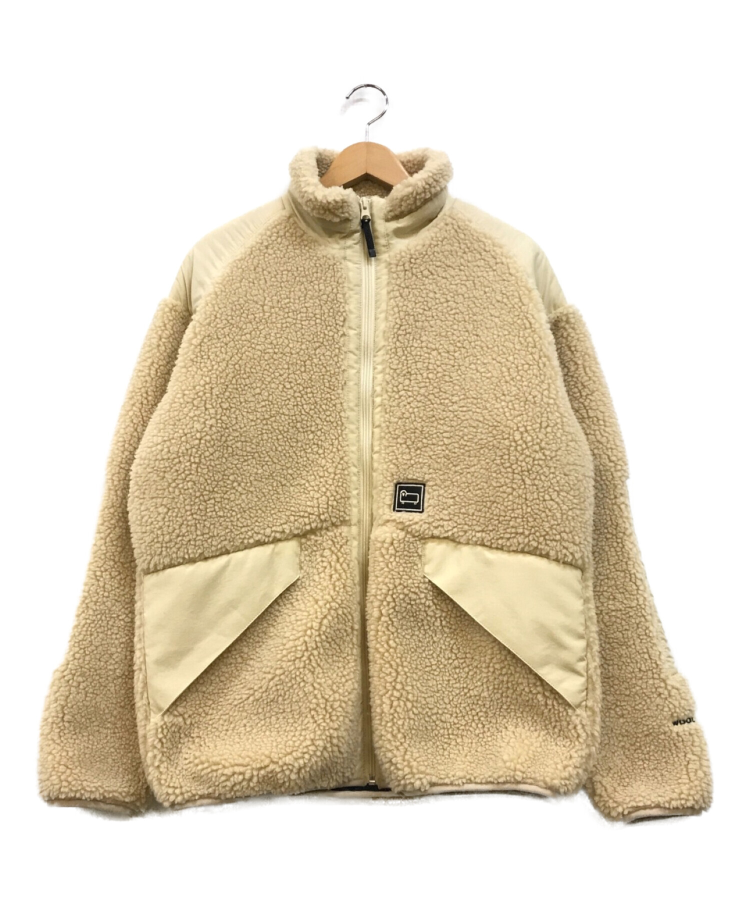 WOOLRICH (ウールリッチ) テラパイルフリースジャケット アイボリー サイズ:US S