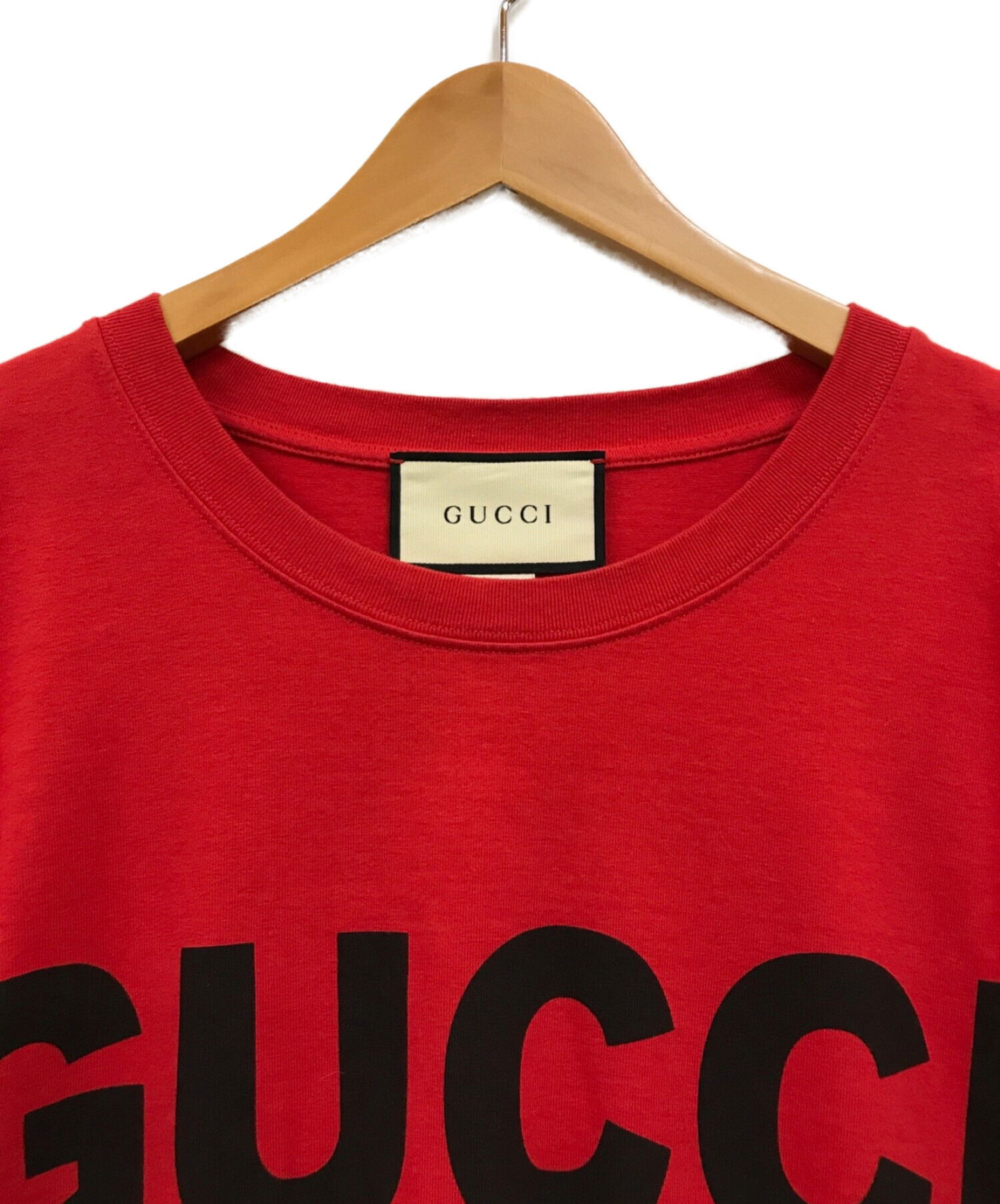 国連安保理が GUCCI SEXINESS プリント オーバーサイズ Tシャツ - トップス