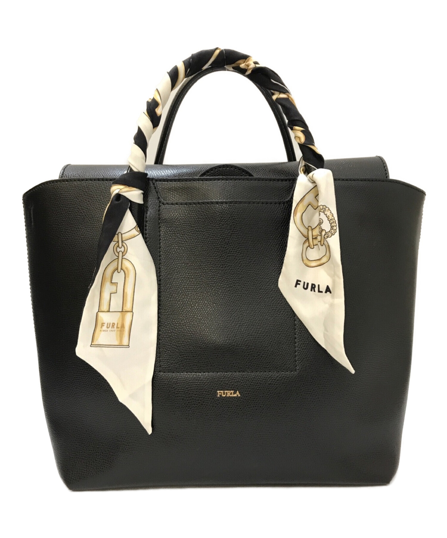 FURLA (フルラ) アストリッドトートバッグ ブラック