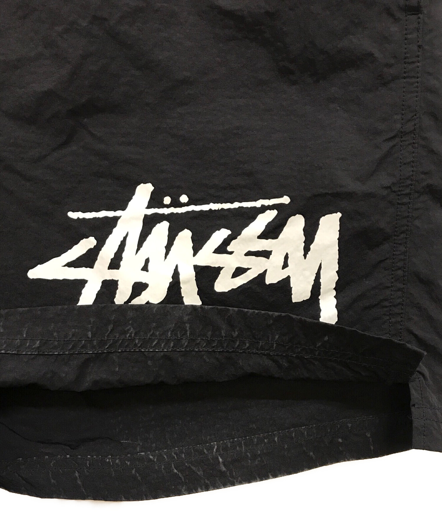 NIKE (ナイキ) stussy (ステューシー) WATER SHORT ブラック サイズ:XL