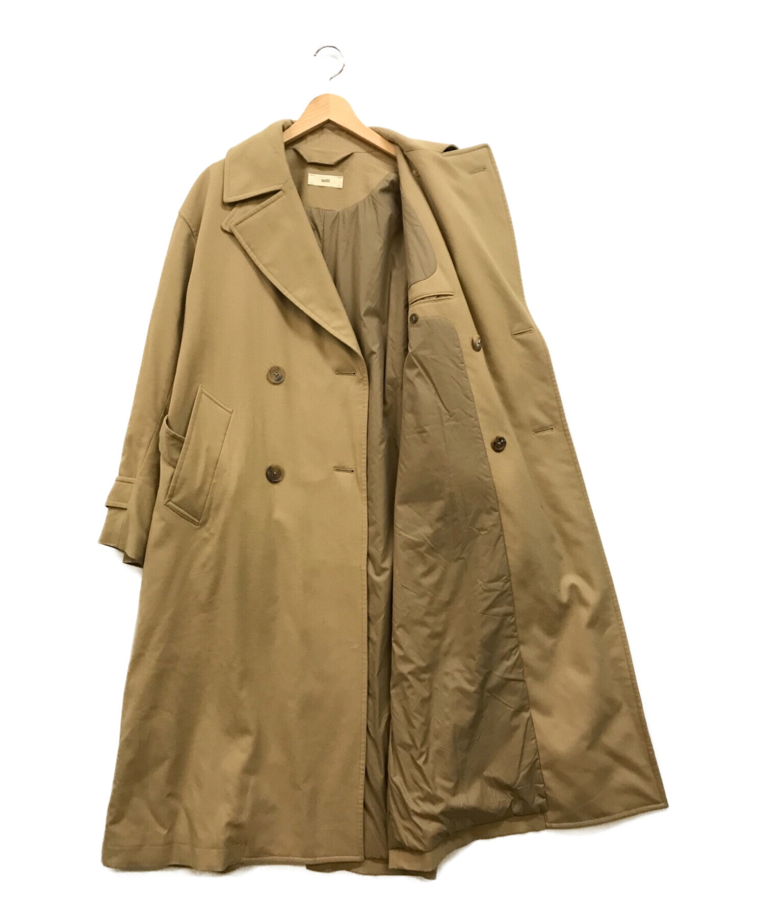 【中古・古着通販】UNFIL (アンフィル) Flannel Padded Trench