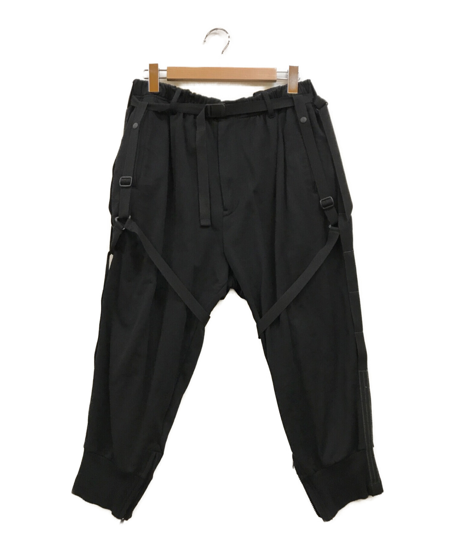 Y-3 (ワイスリー) Parachute Cropped Pants ブラック サイズ:S