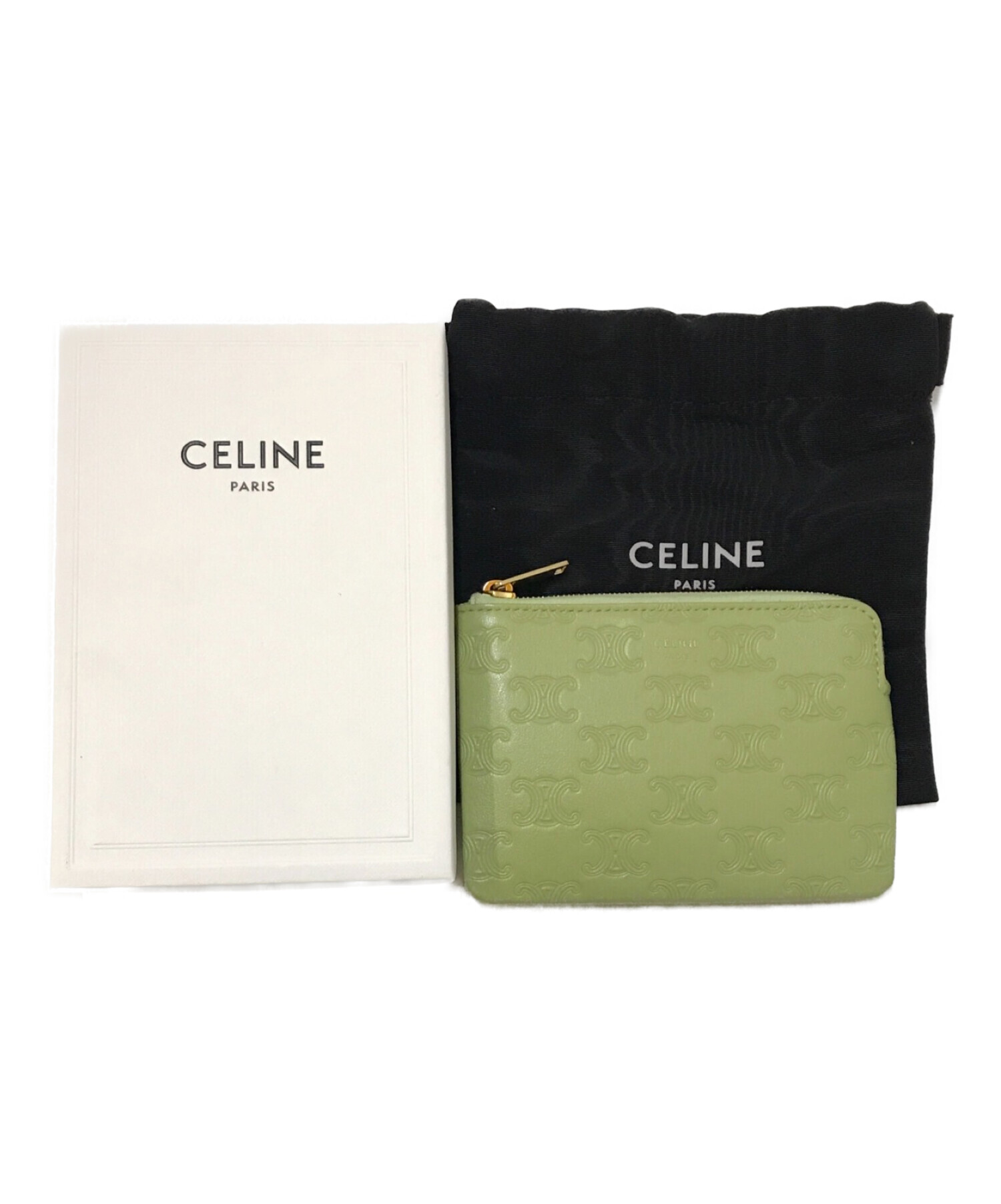 中古・古着通販】CELINE (セリーヌ) トリオンフ エンボスド スムース