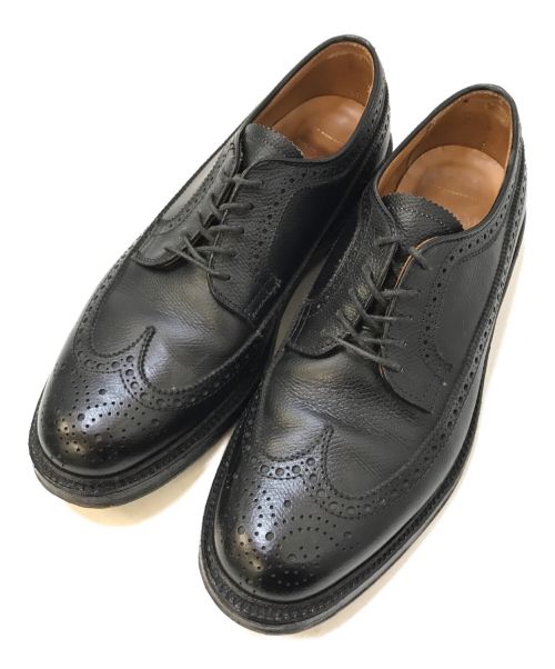 オールデン ALDEN 極美品 ウィングチップシューズ/革靴/9741 ブラック 