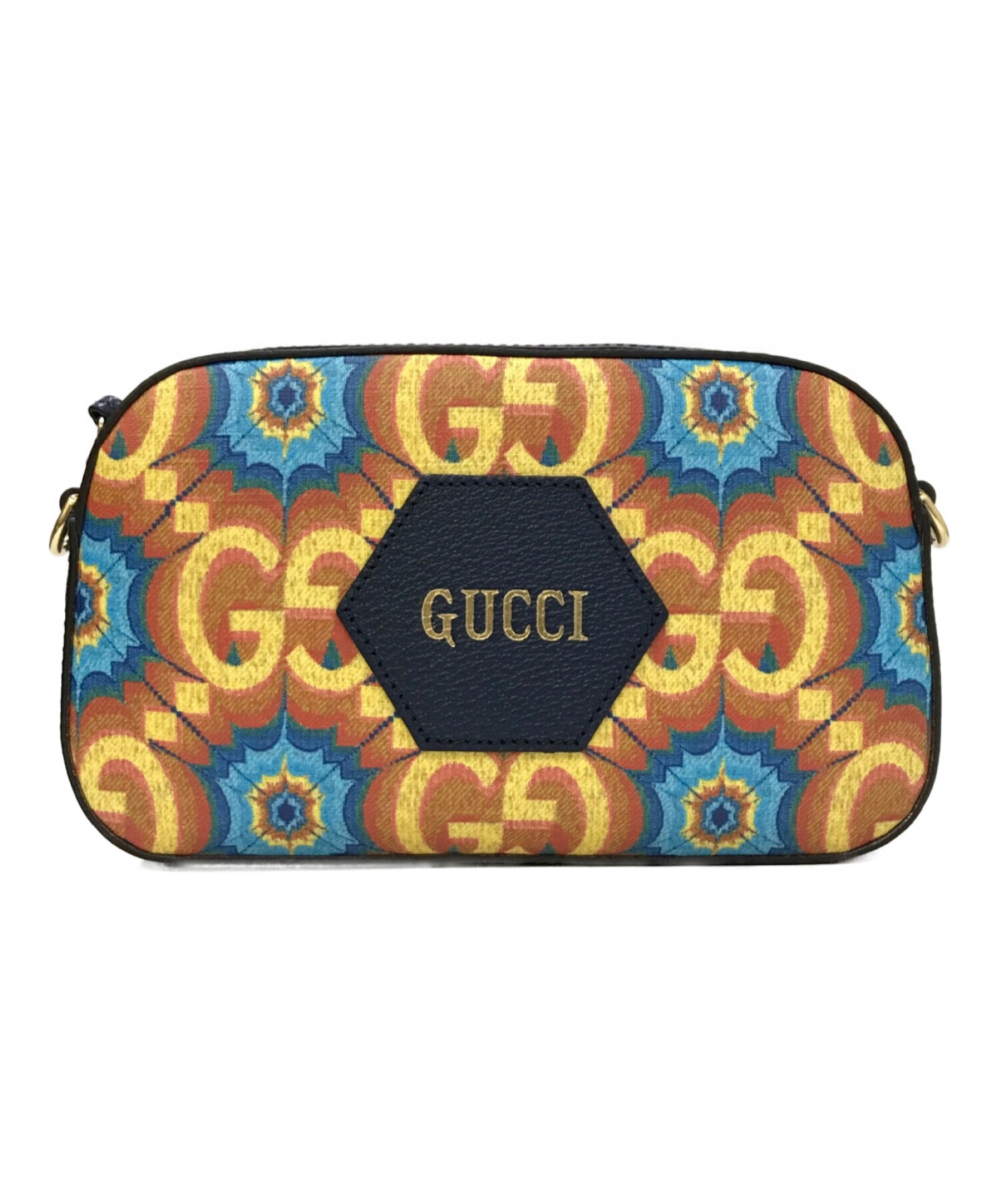 中古・古着通販】GUCCI (グッチ) GGカレイドスコープ メッセンジャー