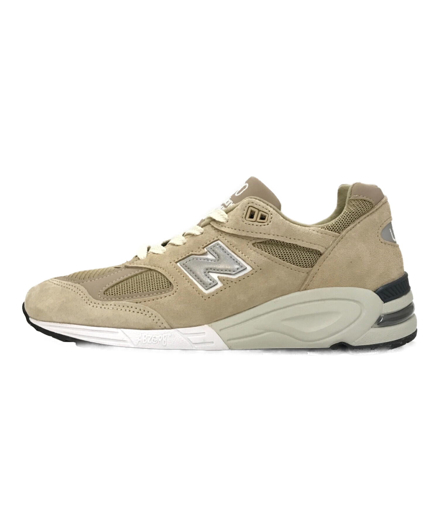 NEW BALANCE×KITH (ニューバランス×キス) M990KS2 ローカットスニーカー ベージュ サイズ:27.5cm