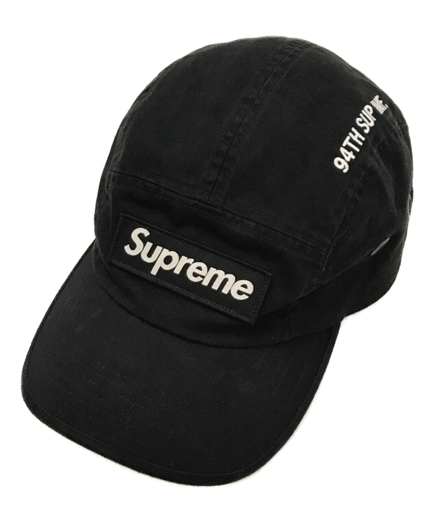 中古・古着通販】SUPREME (シュプリーム) Military Camp Cap ブラック