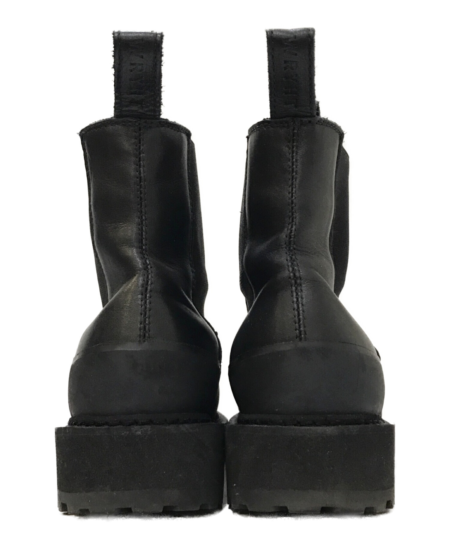 DIEMME × WRYHT (ディエッメ × ライト) ALBERONE Side Gore Country Boots ブラック サイズ:37