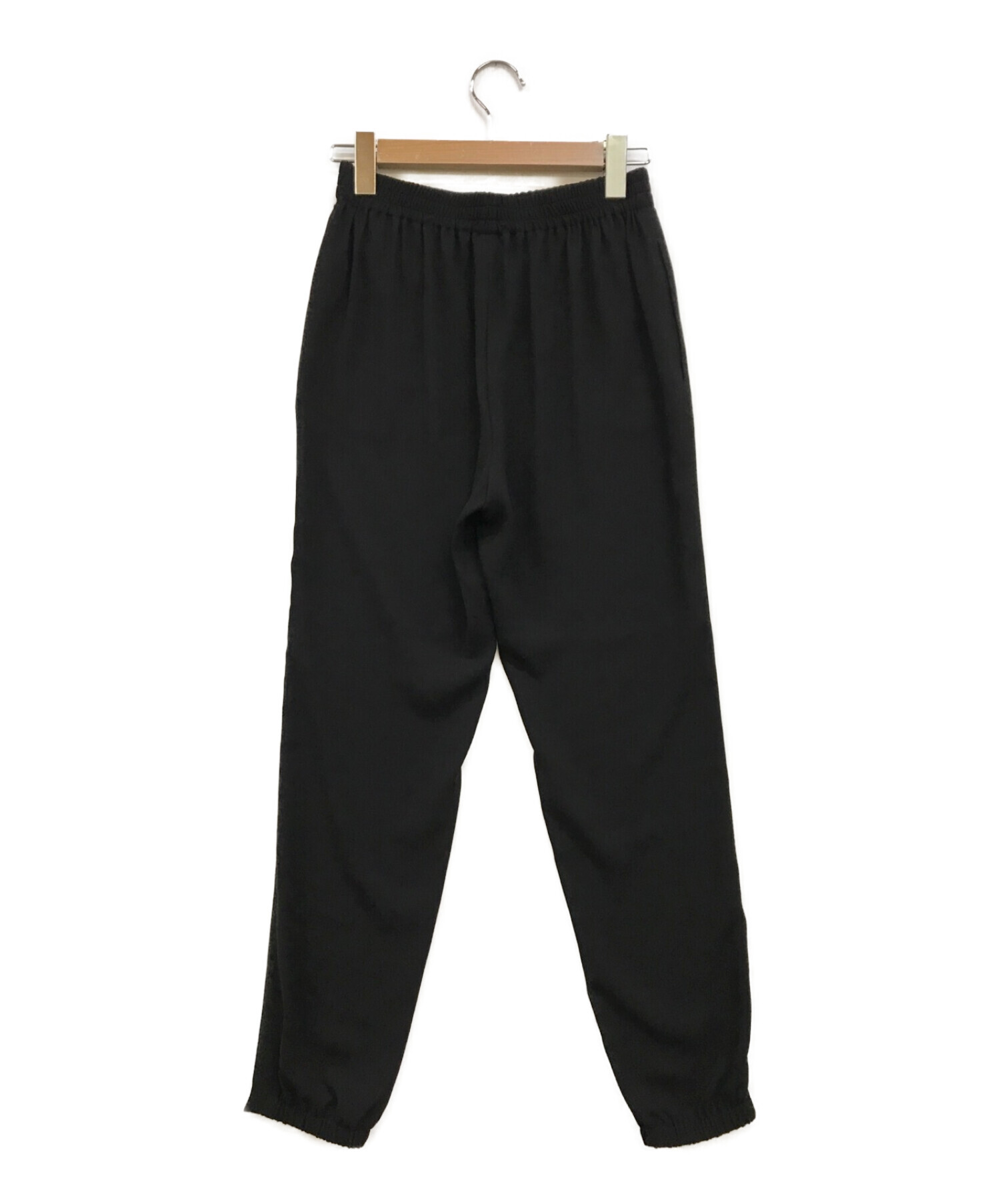 theory (セオリー) POWDER CREPE EASY JOGGER PANT ブラック サイズ:XS