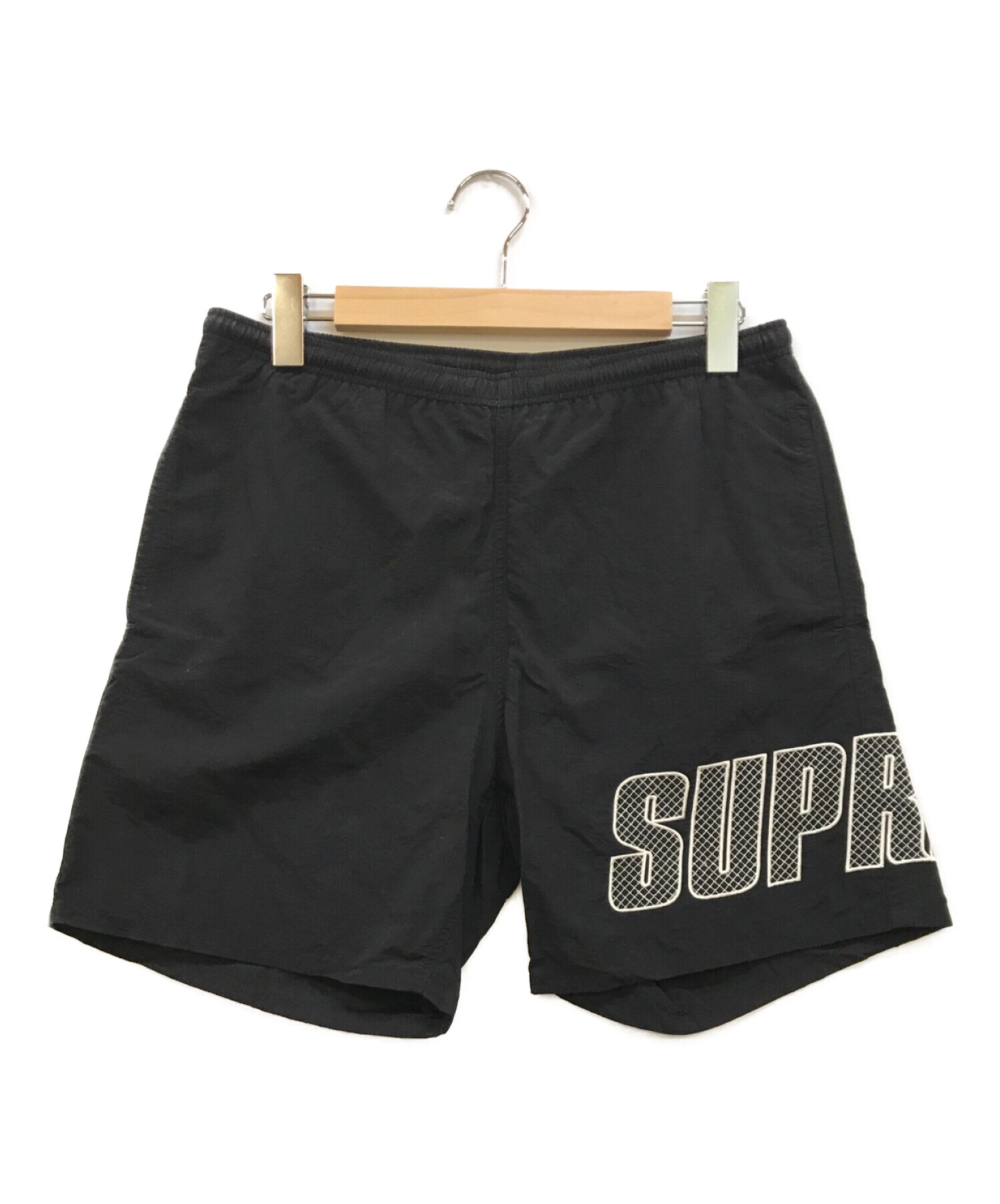 中古・古着通販】SUPREME (シュプリーム) LOGO APPLIQUE WATER SHORT