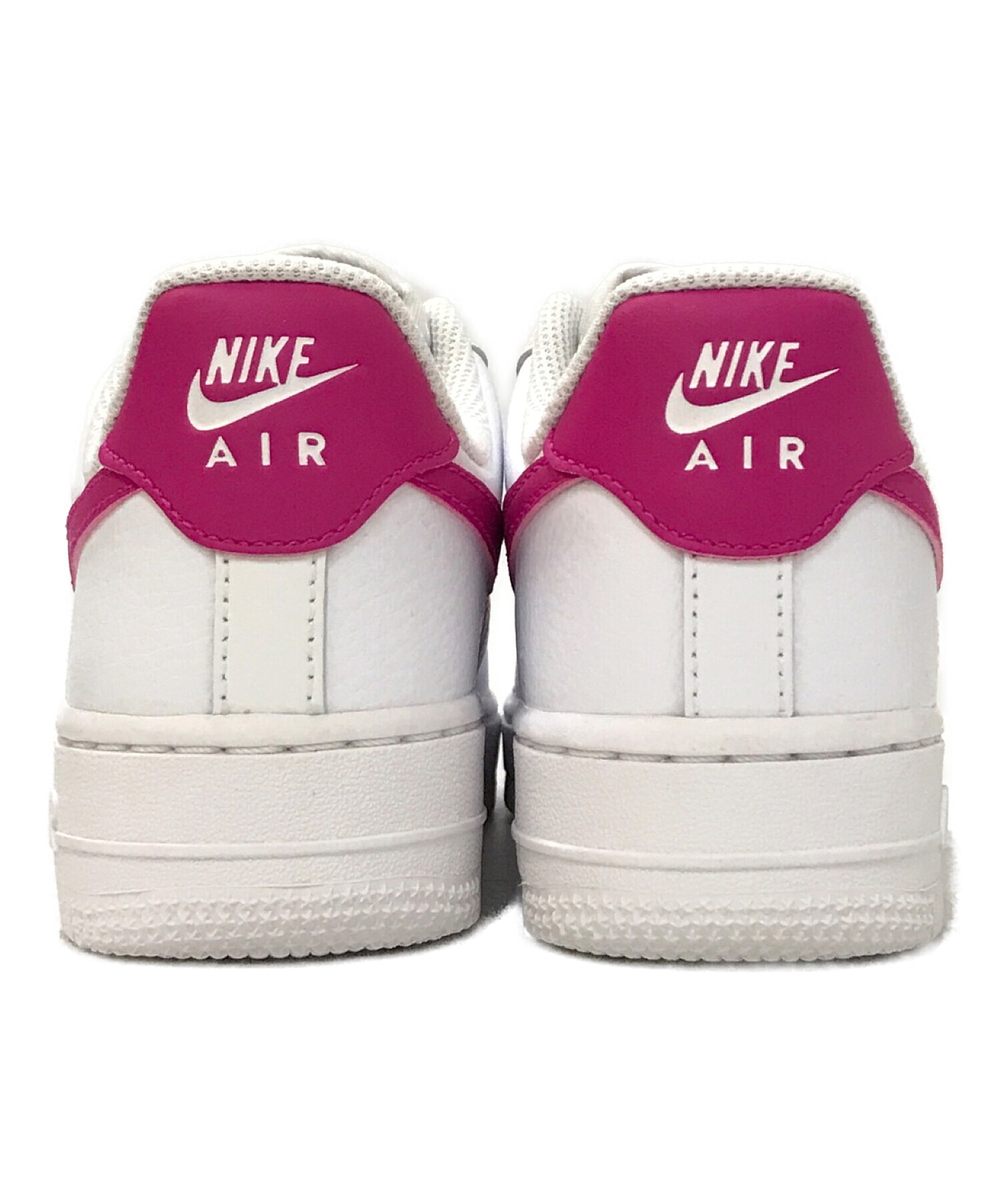 NIKE (ナイキ) WMNS AIR FORCE 1 07 ホワイト×ピンク サイズ:22cm 未使用品