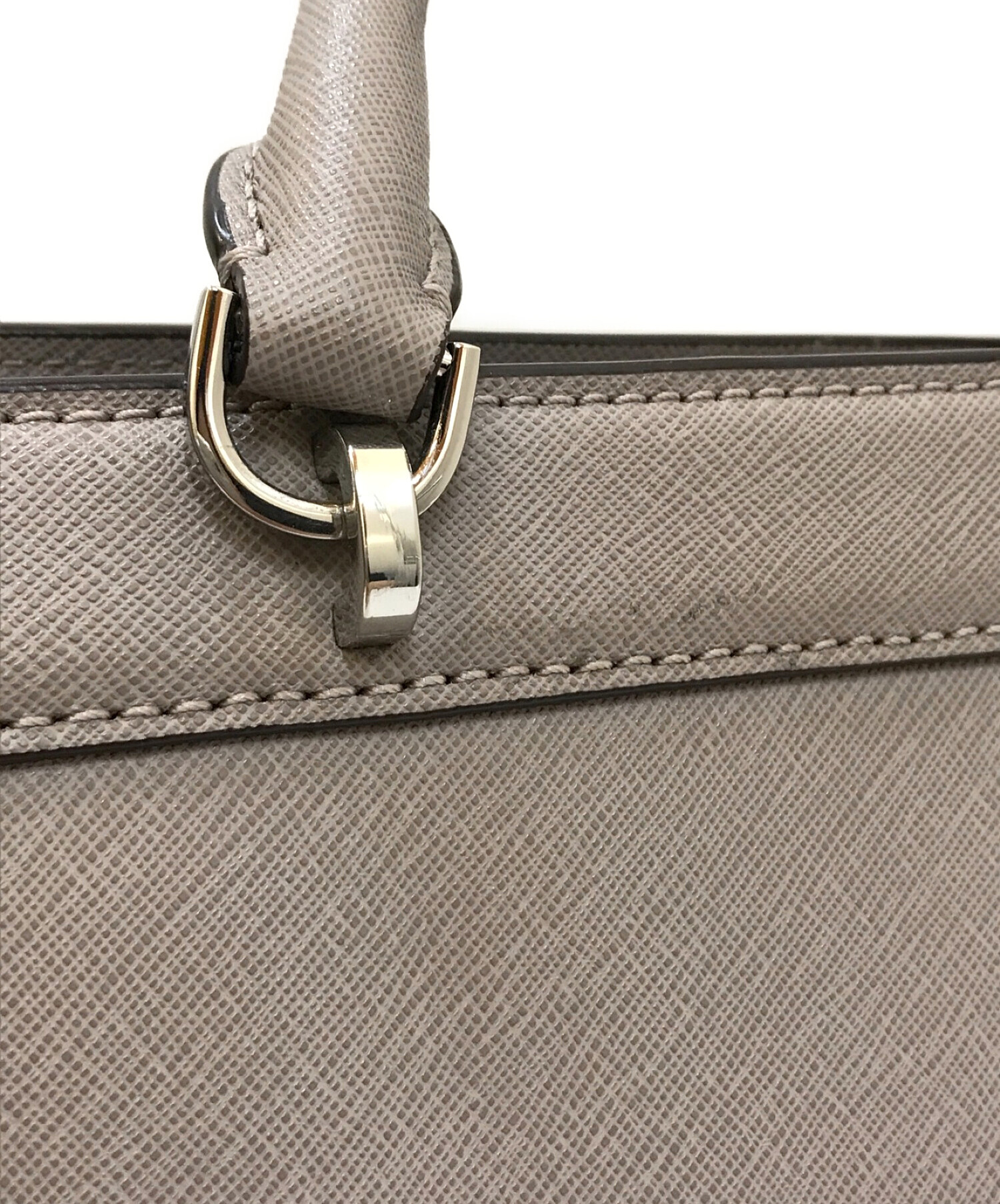 MICHAEL KORS (マイケルコース) TINA SMALL 2WAYハンドバッグ グレー