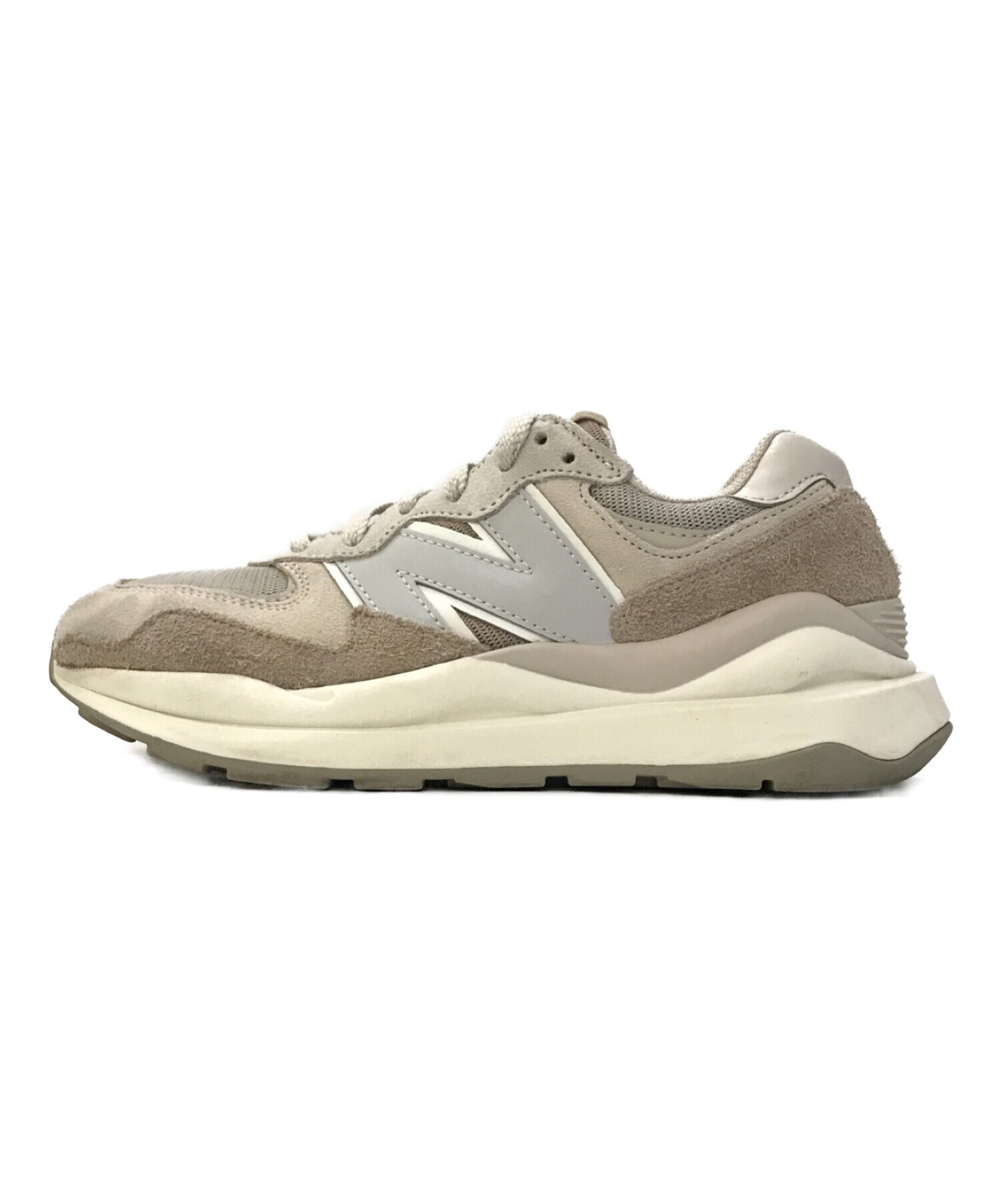 NEW BALANCE (ニューバランス) 57/40 PSI ローカットスニーカー ベージュ サイズ:24.5cm