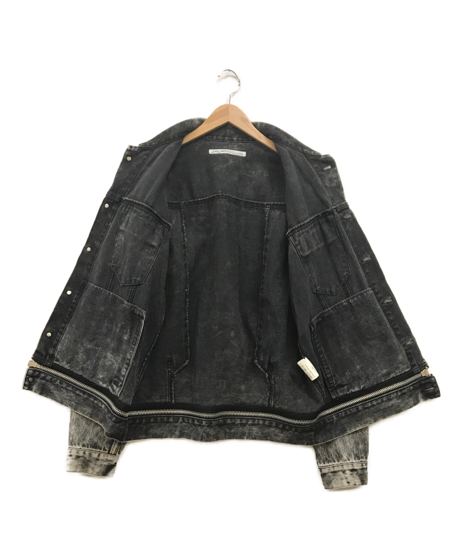 JohnLawrenceSullivan Zipped Denim Jacketサイズは44です - Gジャン ...