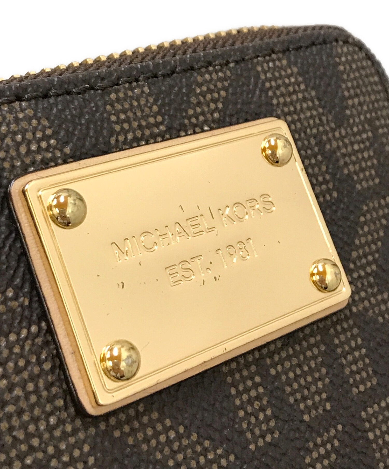 中古・古着通販】MICHAEL KORS (マイケルコース) ラウンドジップ