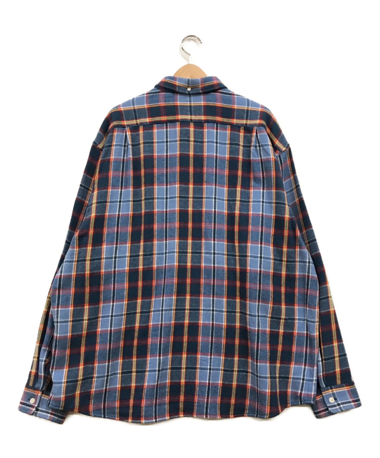新品 supreme Pullover Plaid Flannel Shirt-eastgate.mk