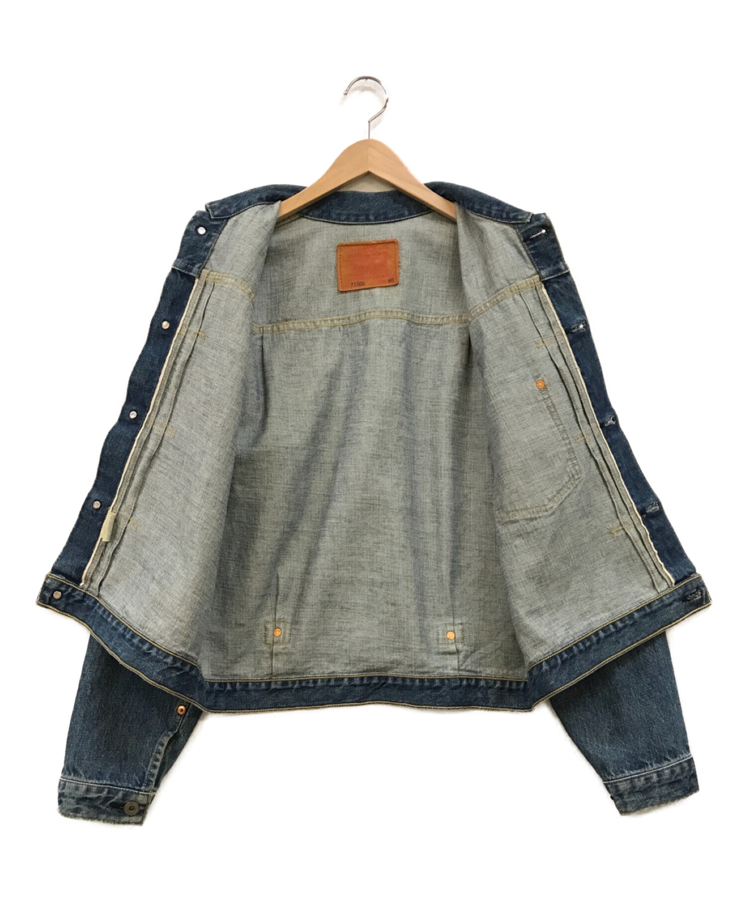 中古・古着通販】LEVI'S (リーバイス) 1st復刻デニムジャケット