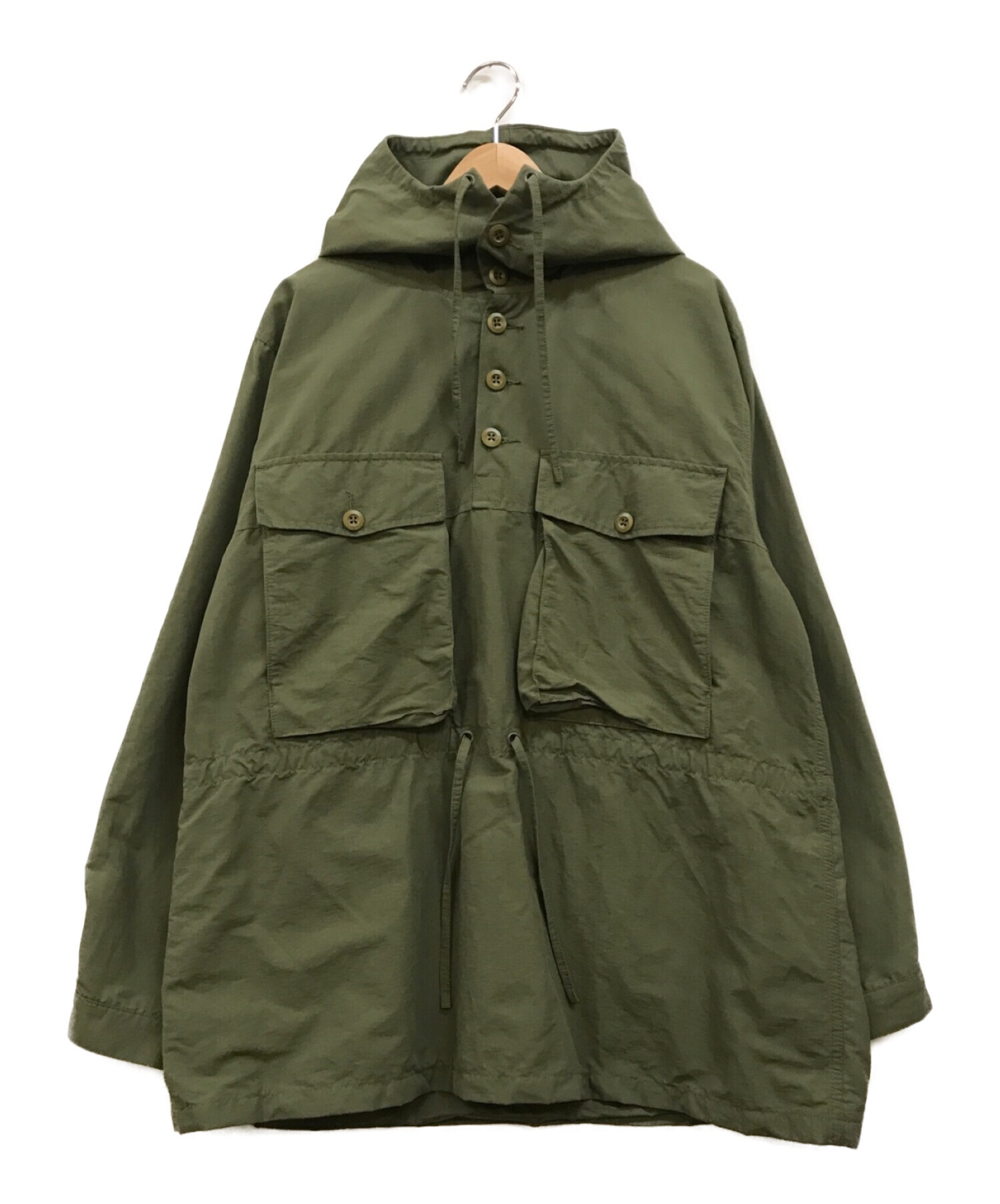 NIGEL CABOURN (ナイジェルケーボン) トラックスモックプルオーバー オリーブ サイズ:46