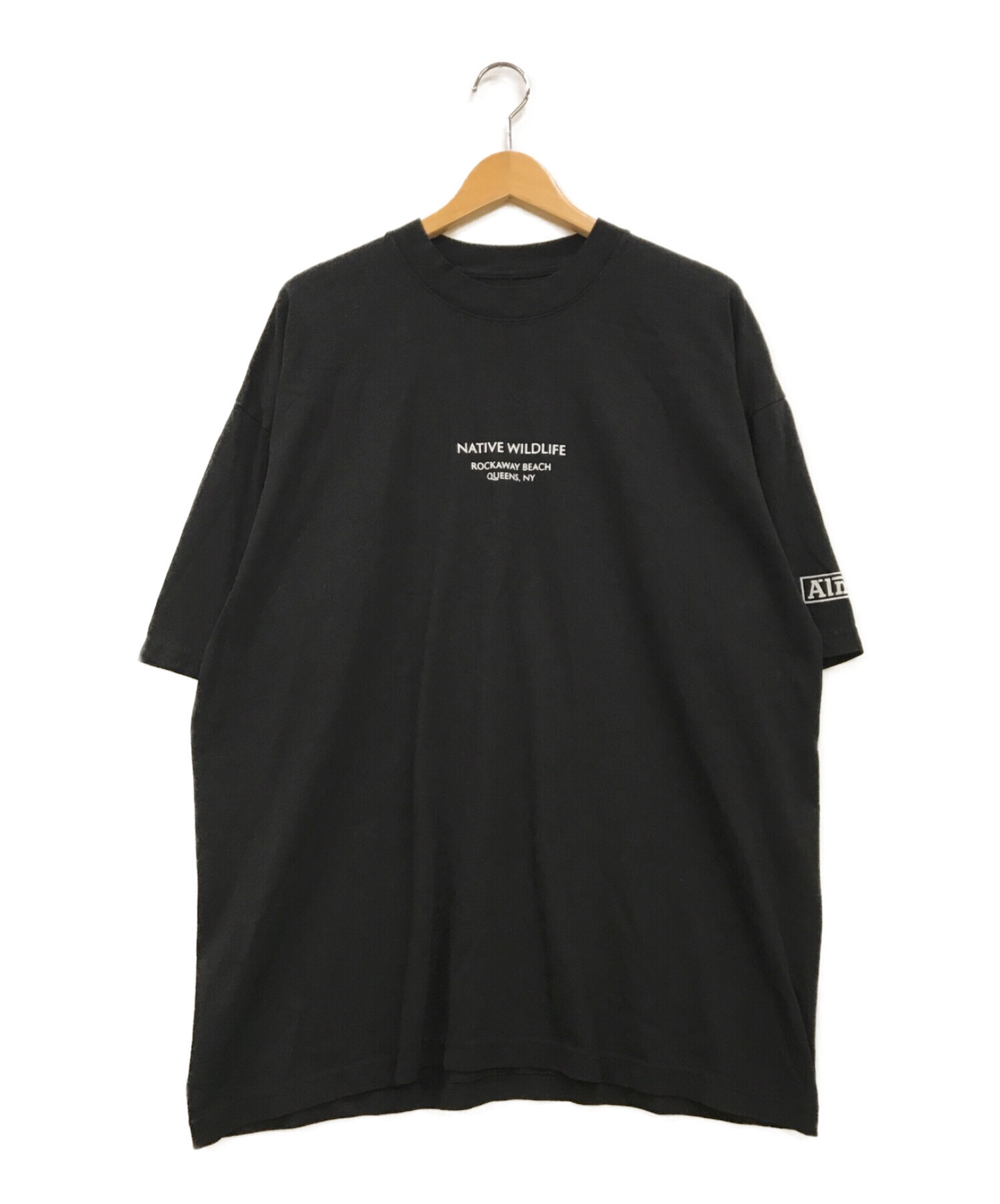 The Almeda Club (ザアラメダクラブ) プリントTシャツ ブラック サイズ:XL