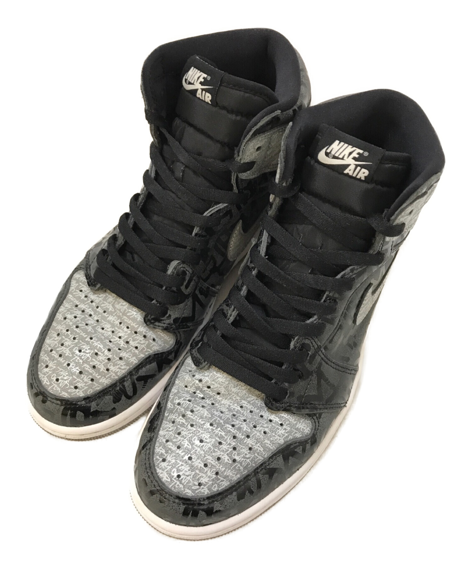 中古・古着通販】NIKE (ナイキ) AIR JORDAN 1 Rebellionaire グレー ...