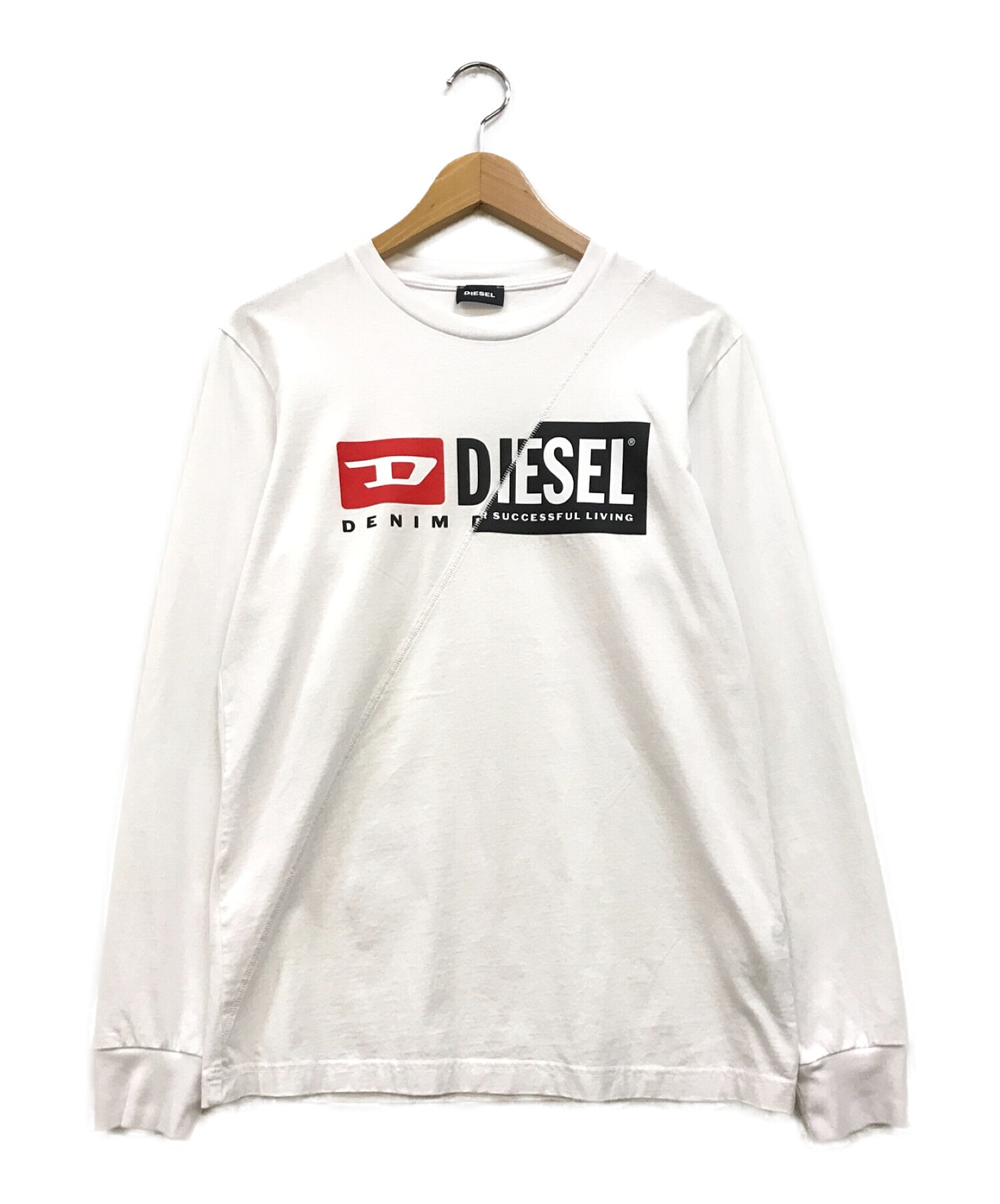 DIESEL ロゴプリントカットソー - Tシャツ