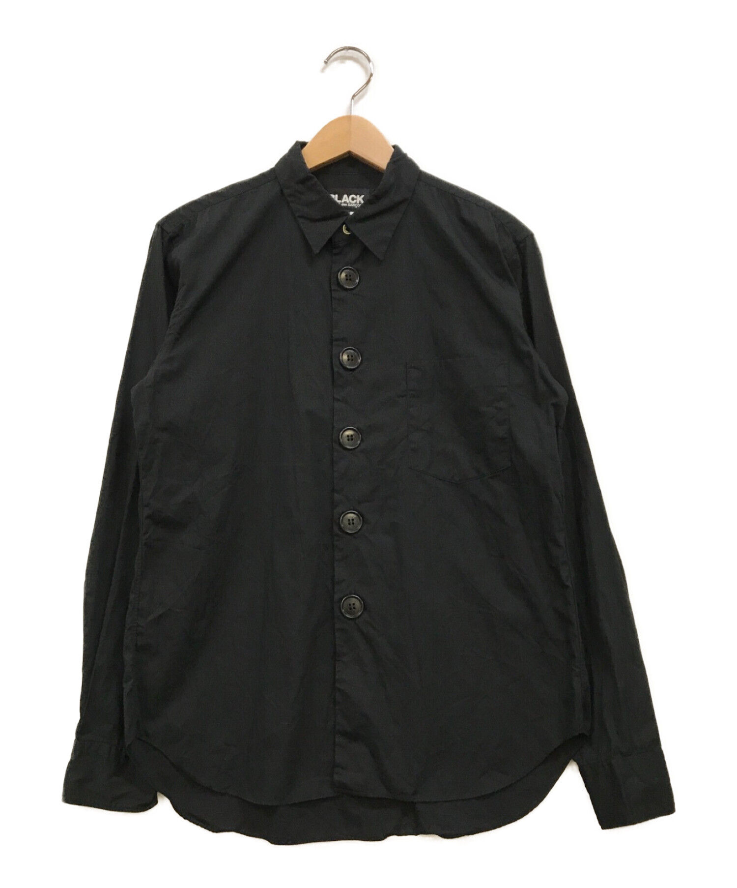 BLACK Comme des Garçons /デカボタンシャツ ビッグボタン