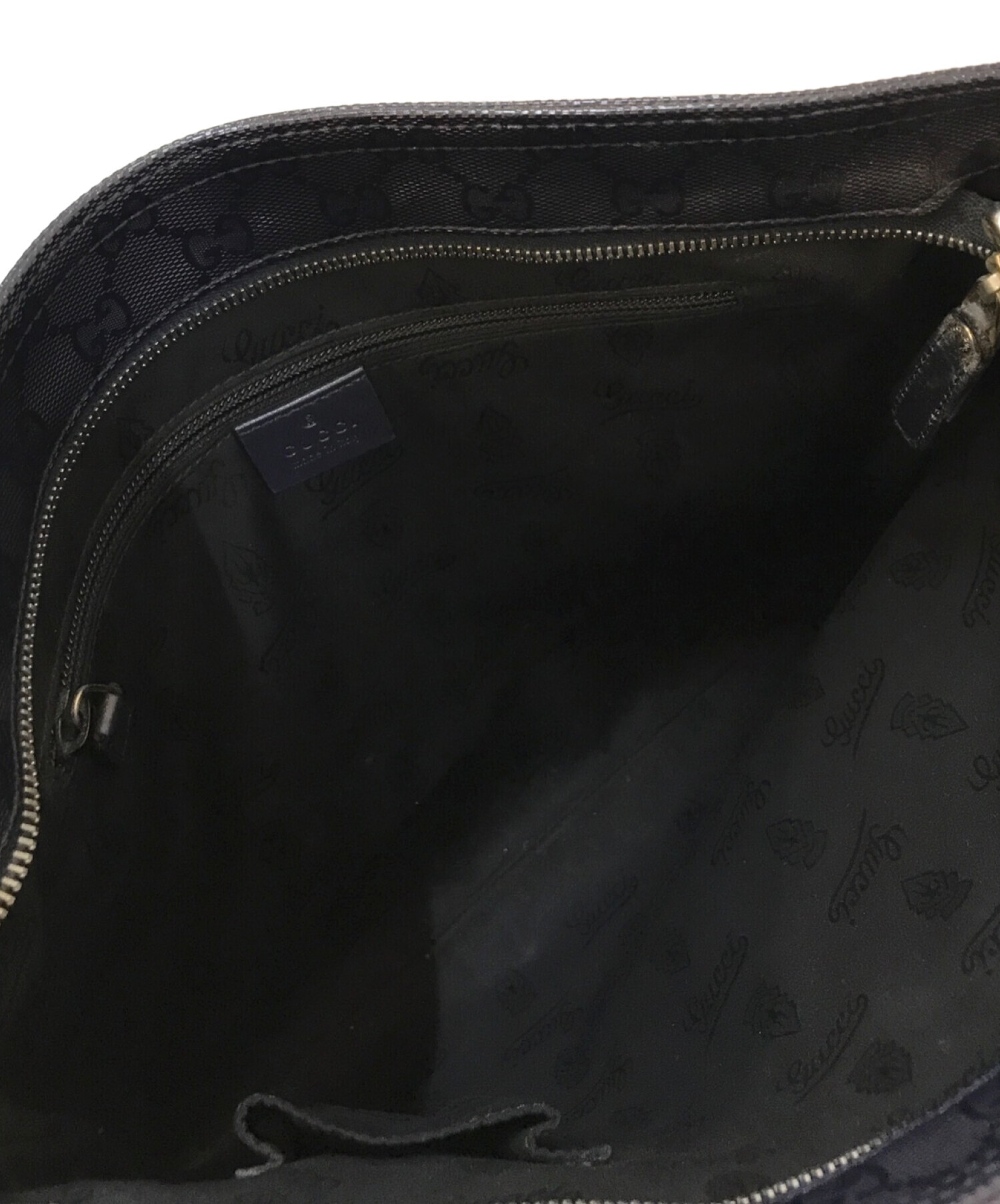 中古・古着通販】GUCCI (グッチ) GGインプリメショルダーバッグ ネイビー｜ブランド・古着通販 トレファク公式【TREFAC  FASHION】スマホサイト