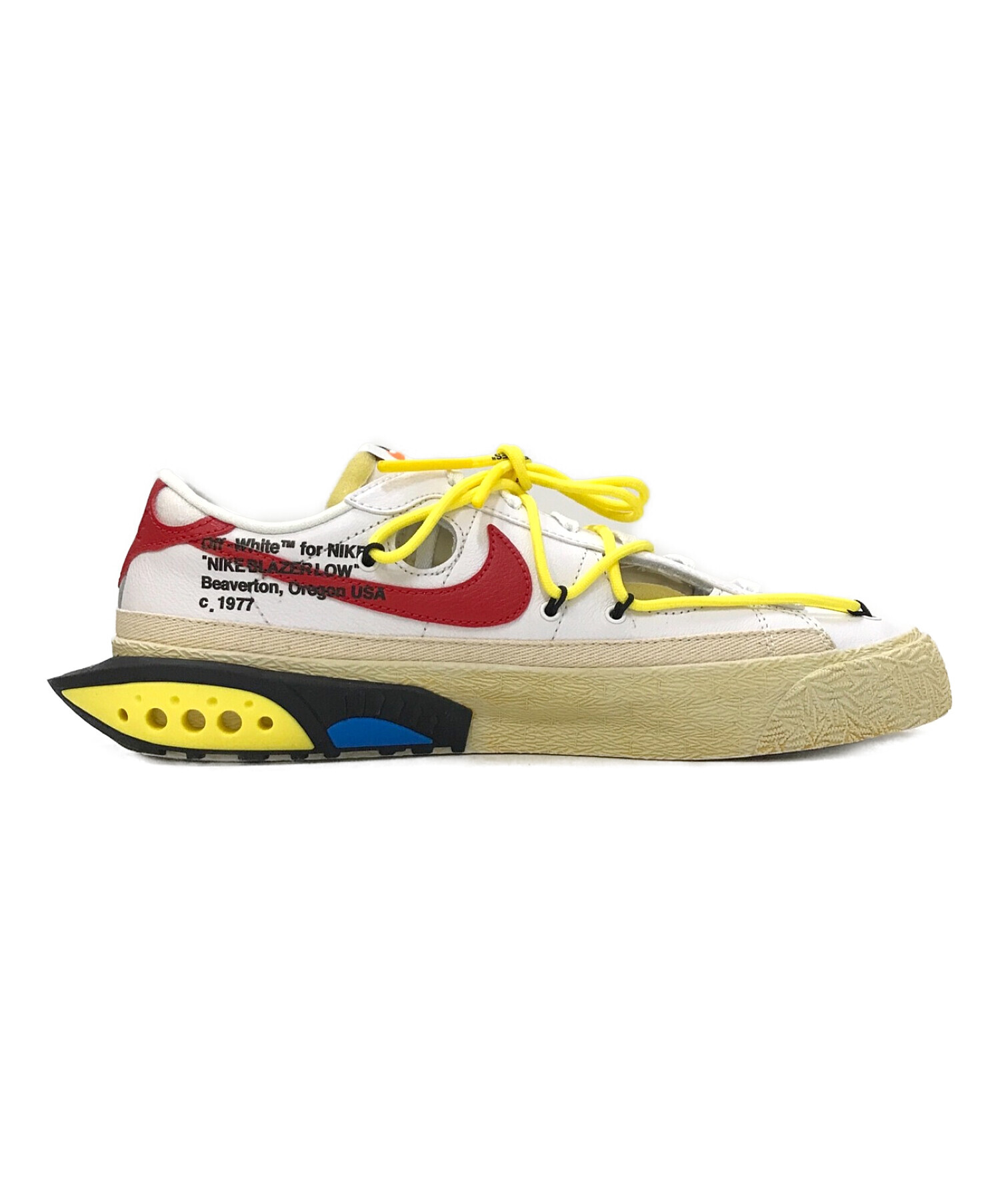 中古・古着通販】NIKE (ナイキ) OFFWHITE (オフホワイト) BLAZER LOW ...