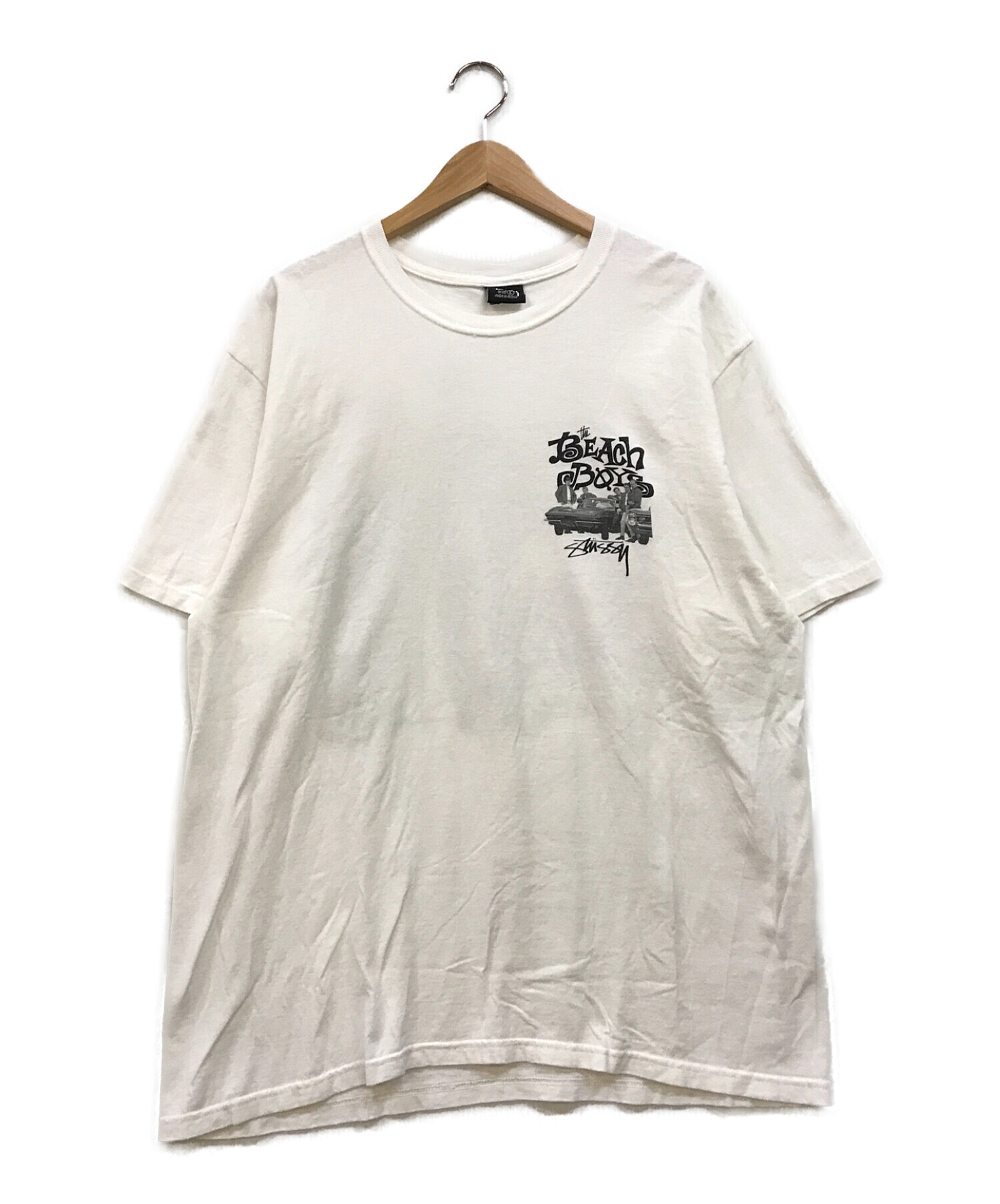 stussy (ステューシー) The Beach Boys プリントTシャツ ホワイト サイズ:L